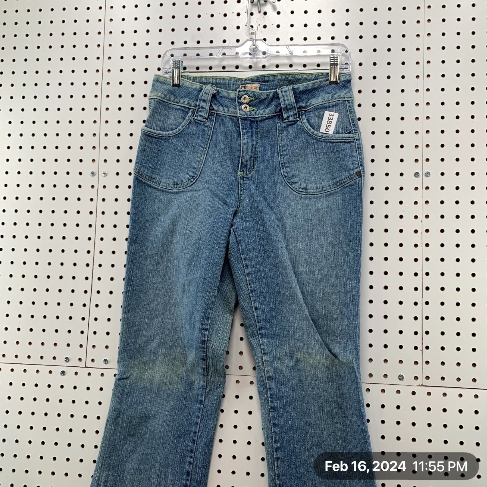 Faded Glory VINTAGE Faded Glory Jeans Denim Flared Womens Size 10 29x30 Blue Y2K Vintage 90s Womens Jeans Size 32" / US 10 / IT 46 - 4 Thumbnail