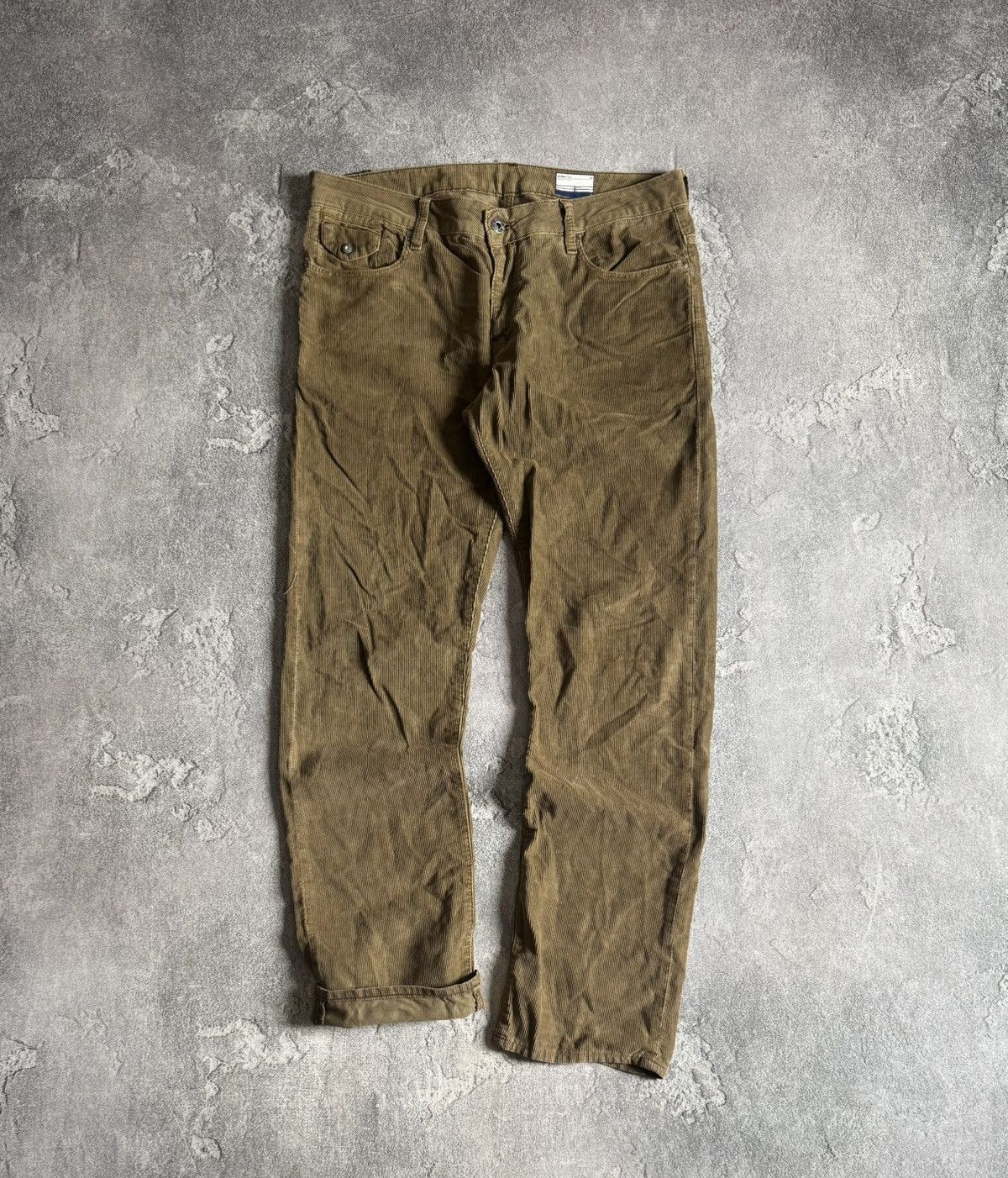 G star raw 36/34 morris low straight coj corduroy pants y2k