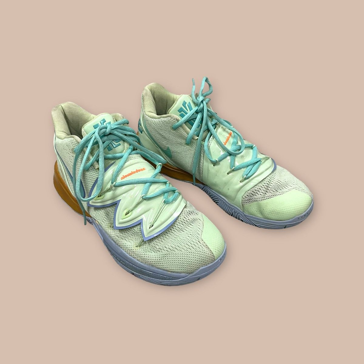 Nickelodeon Nike Kyrie 5 x SpongeBob SquarePants 'Squidward' Size US 10 / EU 43 - 3 Thumbnail