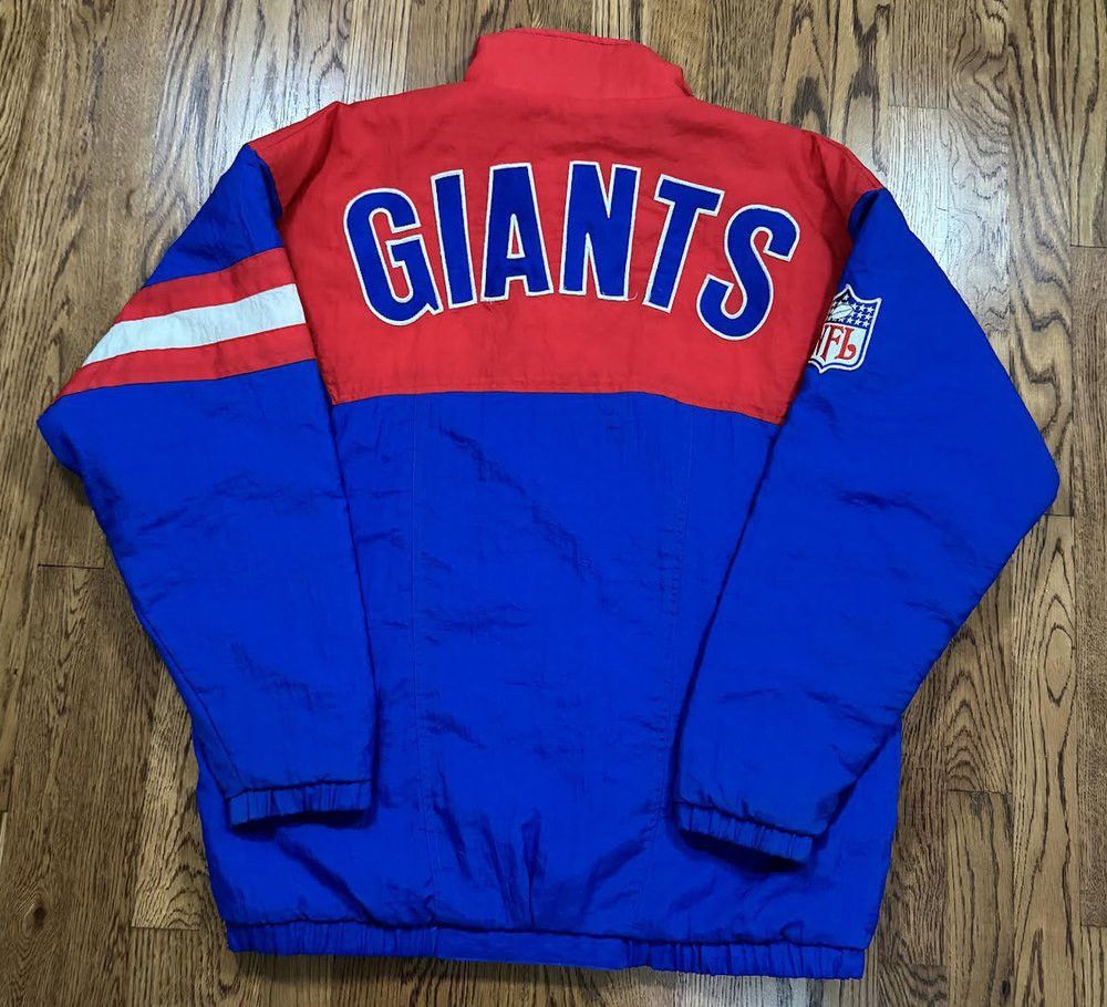 Apex One × Vintage Vintage Apex One New York Giants Pullover Jacket (Size M, Size US M / EU 48-50 / 2 - 4 Thumbnail