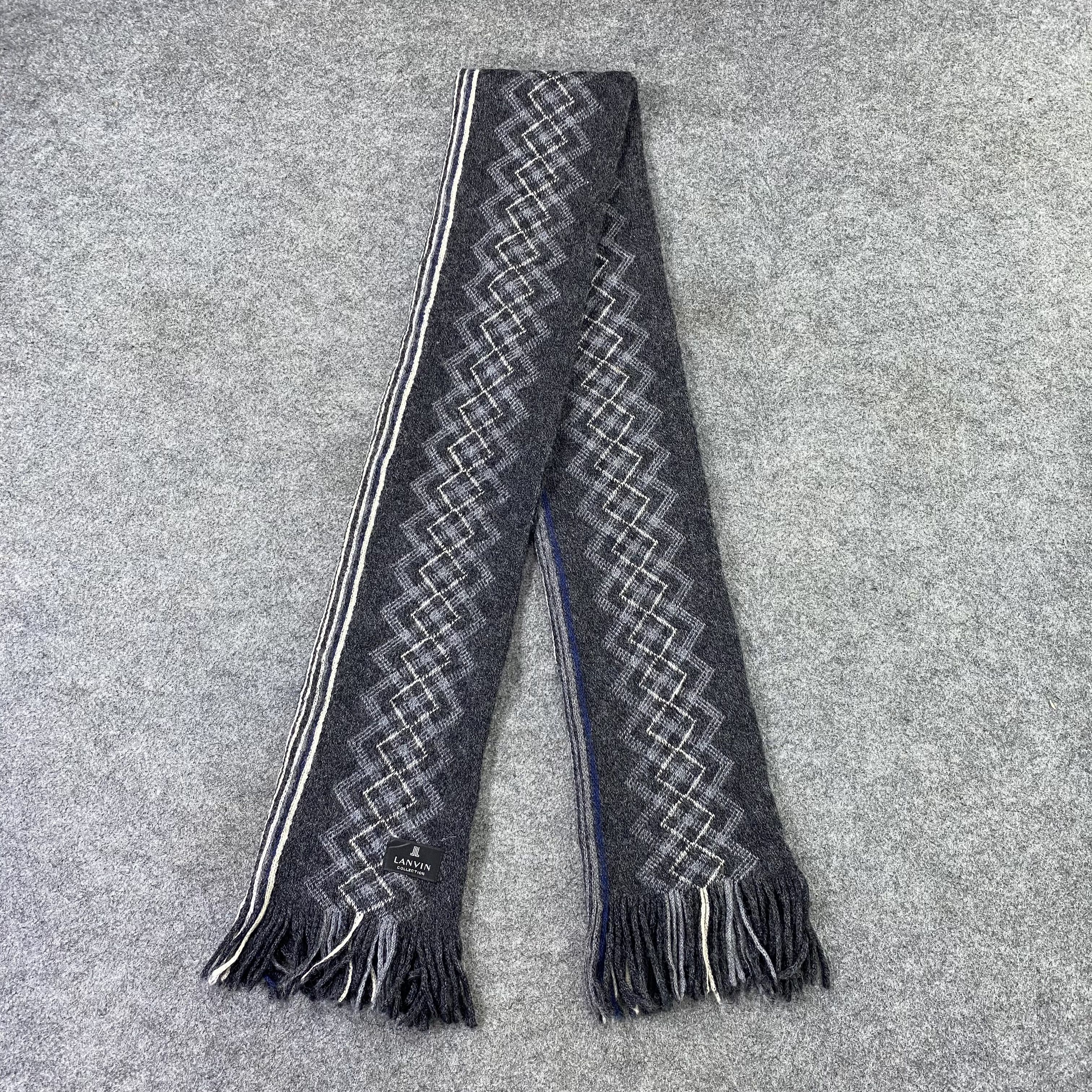 Lanvin Lanvin Muffler / Scarf / Neckwear -K081 Size ONE SIZE - 4 Thumbnail
