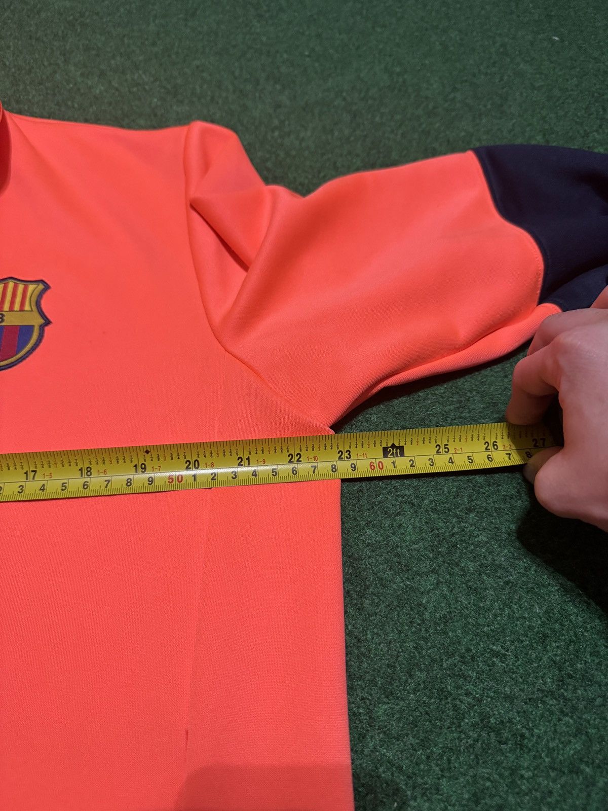 Nike Barcelona 10/11 Football Nike Soccer Alt XL Zip Sweatshirt Size US XL / EU 56 / 4 - 7 Thumbnail