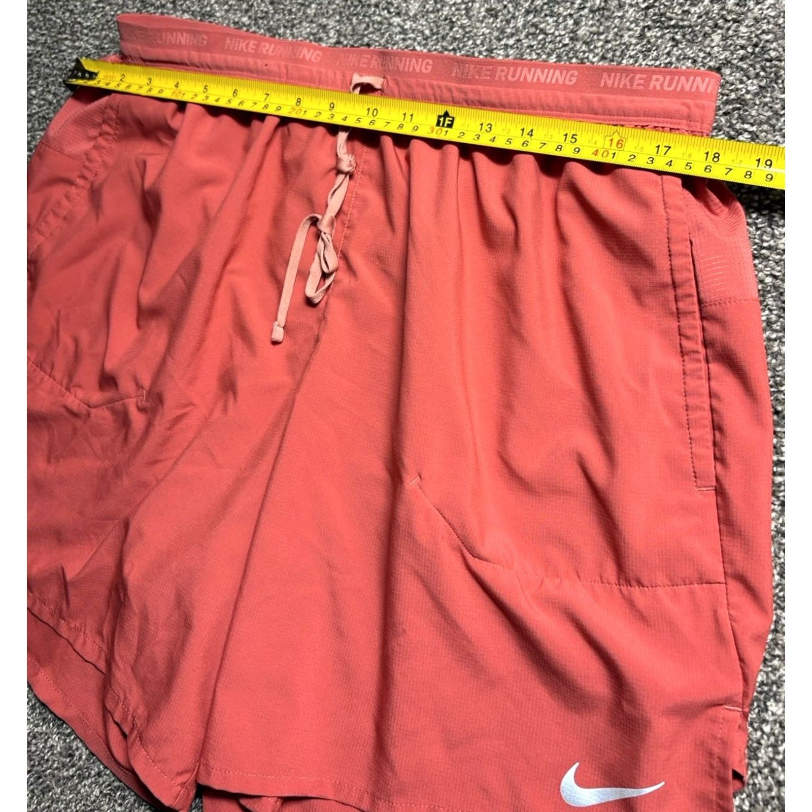 Nike Nike Stride Running Shorts Mens 2XL Pink Dri-FIT Unlined Gym 6” Inseam DM4759 Size US 39 - 3 Thumbnail