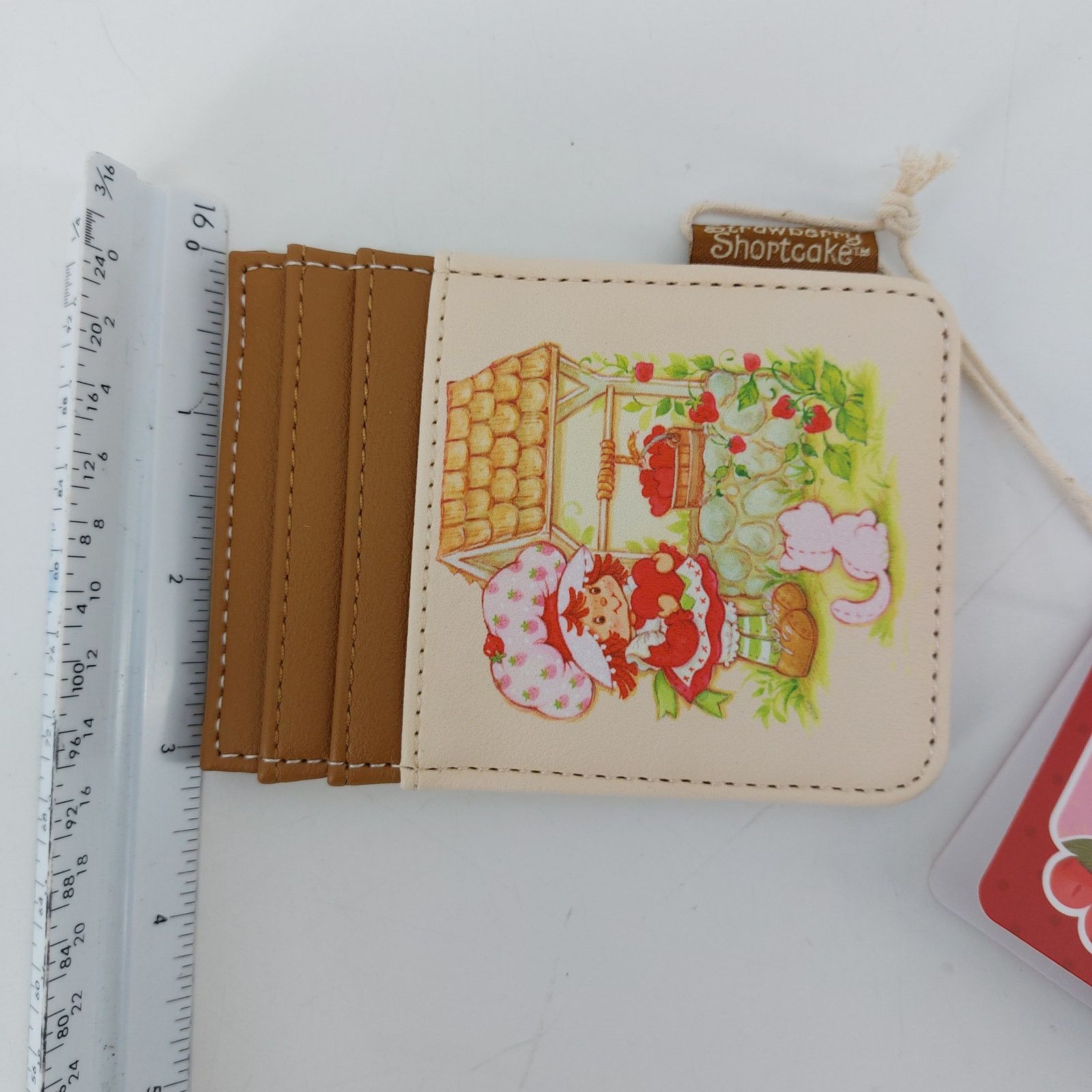 Other Loungefly Strawberry Shortcake Cardholder WishingWell Wallet Size ONE SIZE - 4 Thumbnail