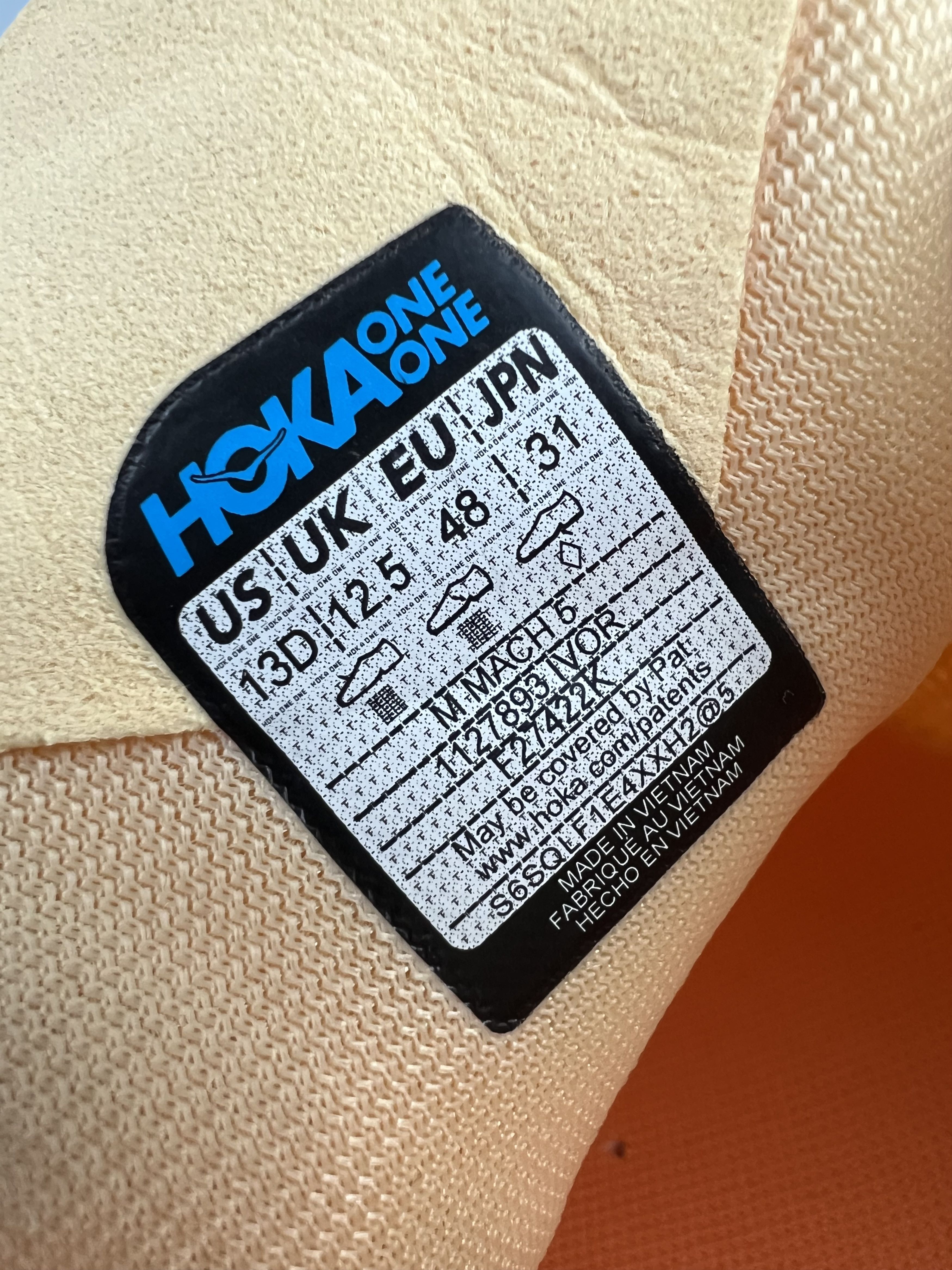 Hoka 13D Hoka One One Mach 5 Running Shoes Walking Gym Size US 13 / EU 46 - 8 Thumbnail