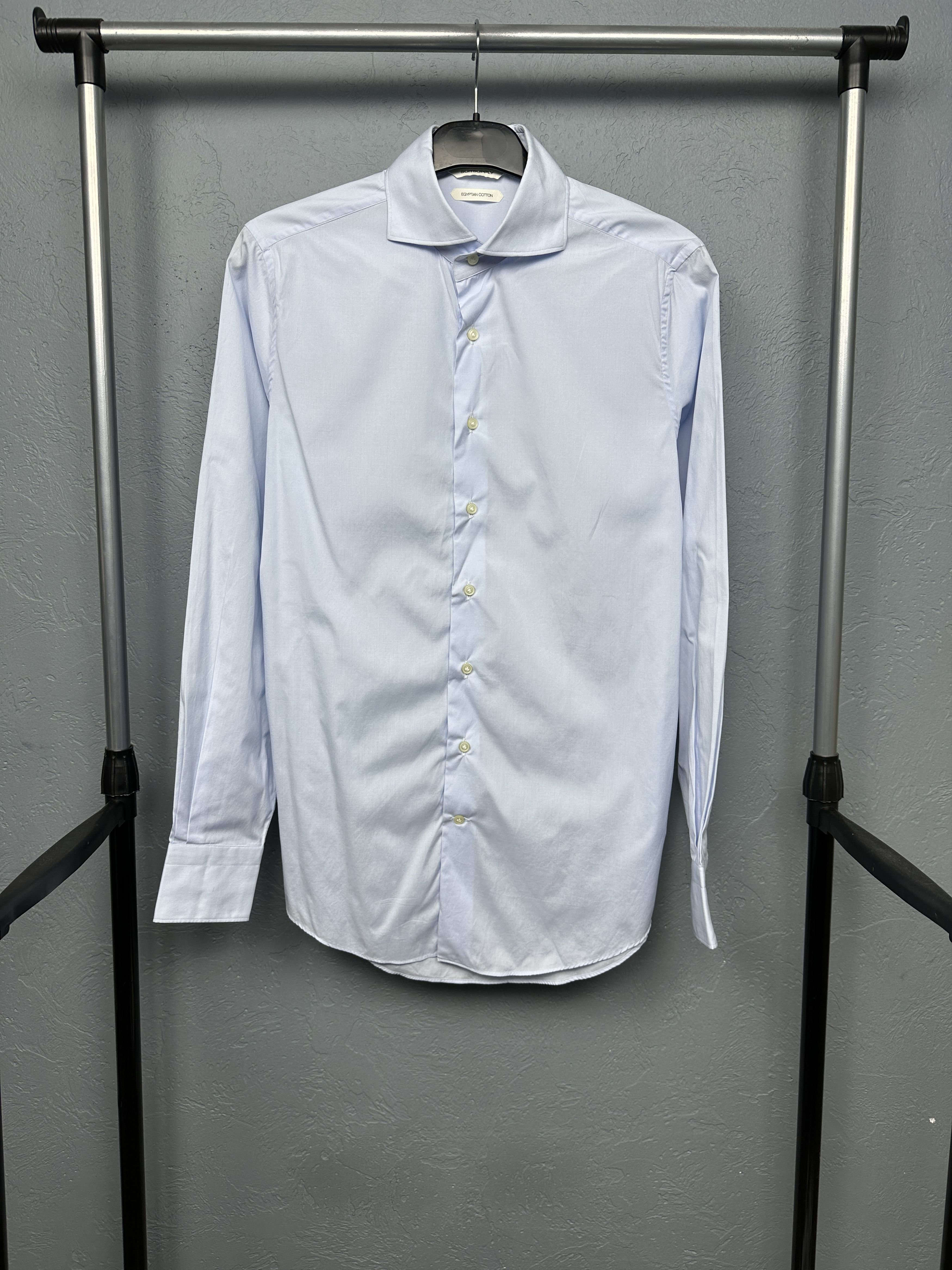 Suitsupply Suitsupply Mens Long Sleeve Shirt Size US M / EU 48-50 / 2 - 1 Thumbnail