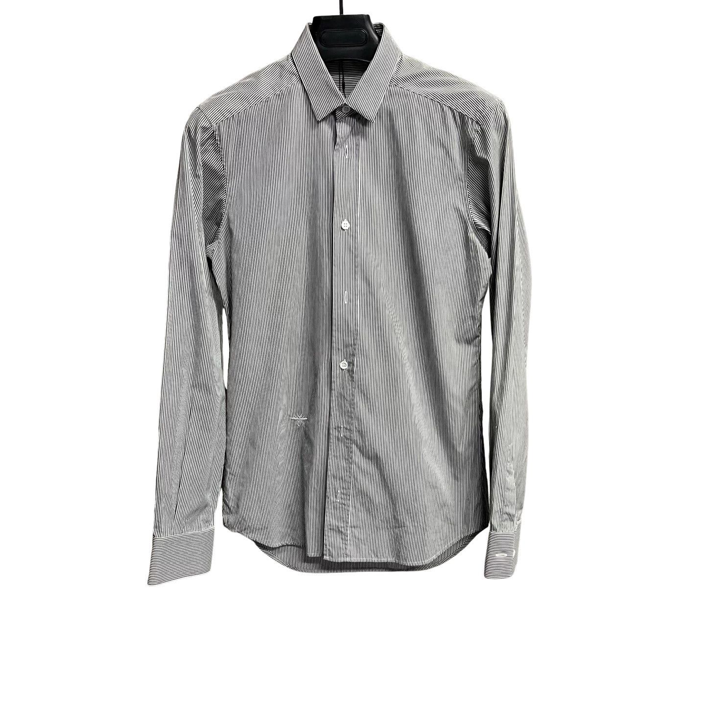 Dior Dior Pinstripe Button Up Shirt Size 38 Size US S / EU 44-46 / 1 - 1 Thumbnail