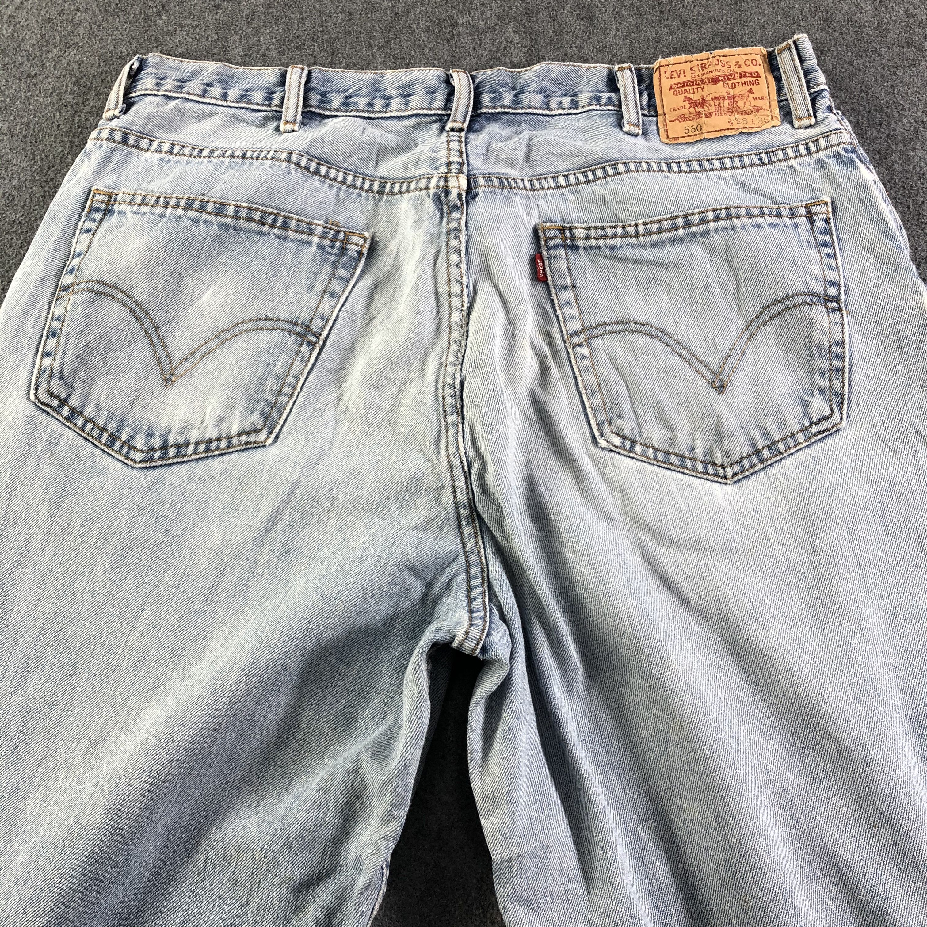 Levi's Vintage Light Wash Levis 560 Jeans-J3041 Size US 39 - 4 Thumbnail