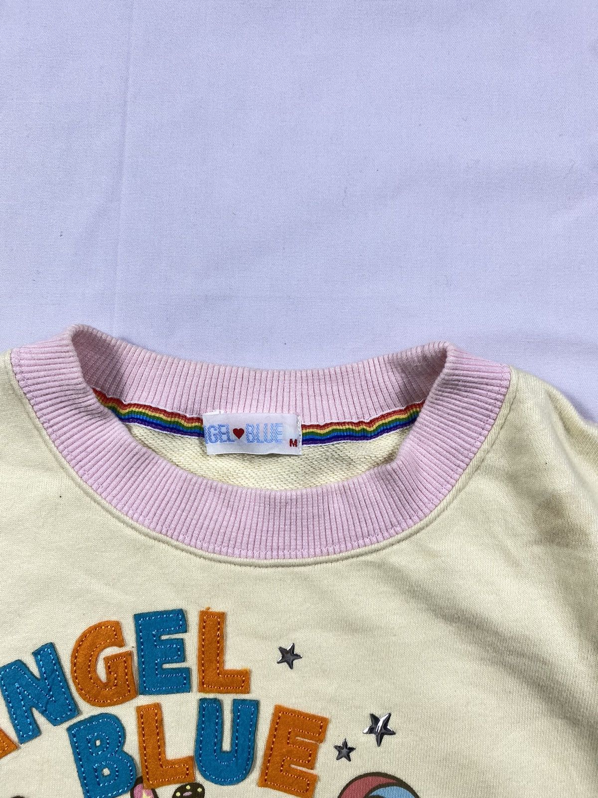 Angel Blue Japanese Pop Cute Angle Blue sweaters Size US S / EU 44-46 / 1 - 4 Thumbnail