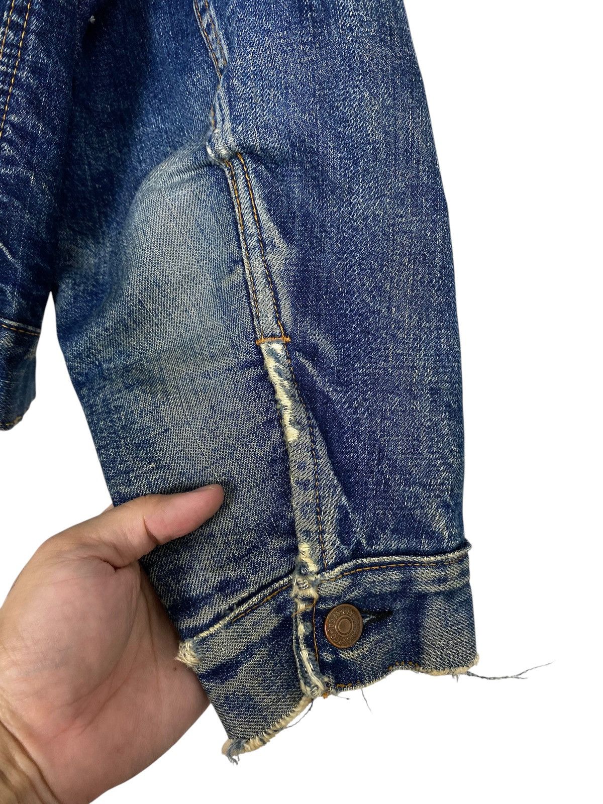 Levi's 1960S Distressed LEVI'S BIG E TYPE III BLANKET LINED TRUCKER Size US S / EU 44-46 / 1 - 14 Thumbnail