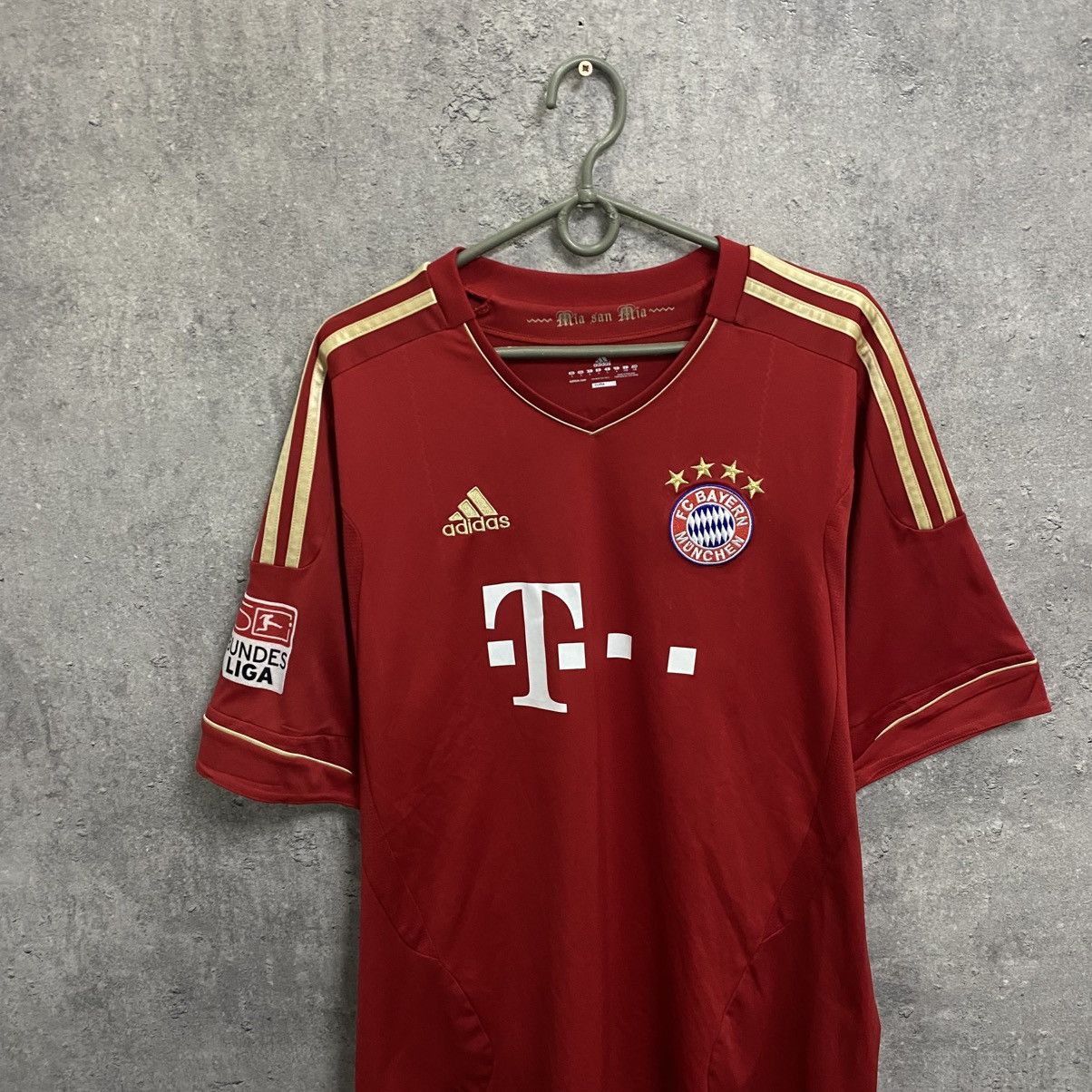 Adidas Vintage Bayern Munich Jersey 2012/13 Shirt #27 David Alaba Size US L / EU 52-54 / 3 - 3 Thumbnail