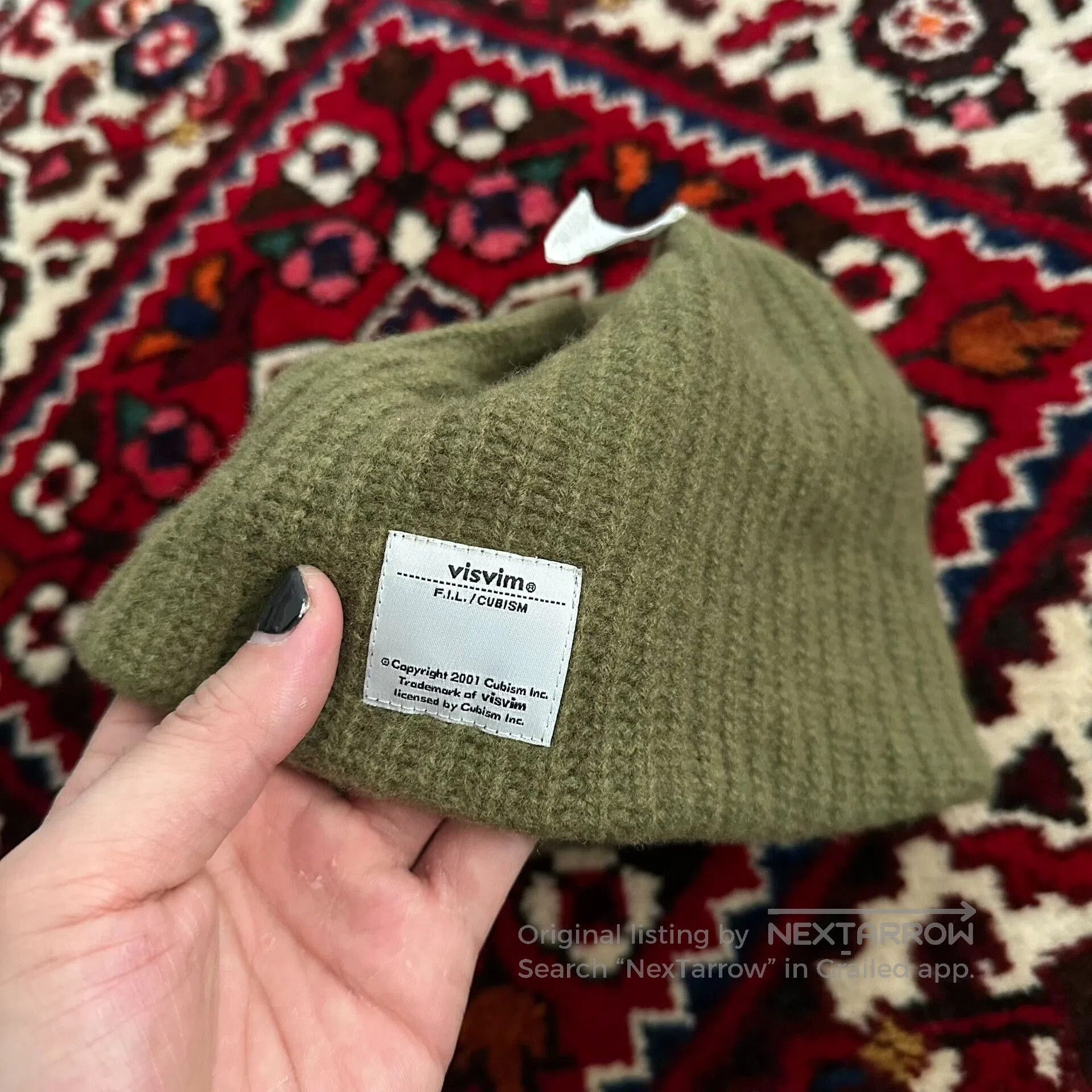 Visvim visvim 15AW knit beanie for winter style. Size ONE SIZE - 3 Thumbnail