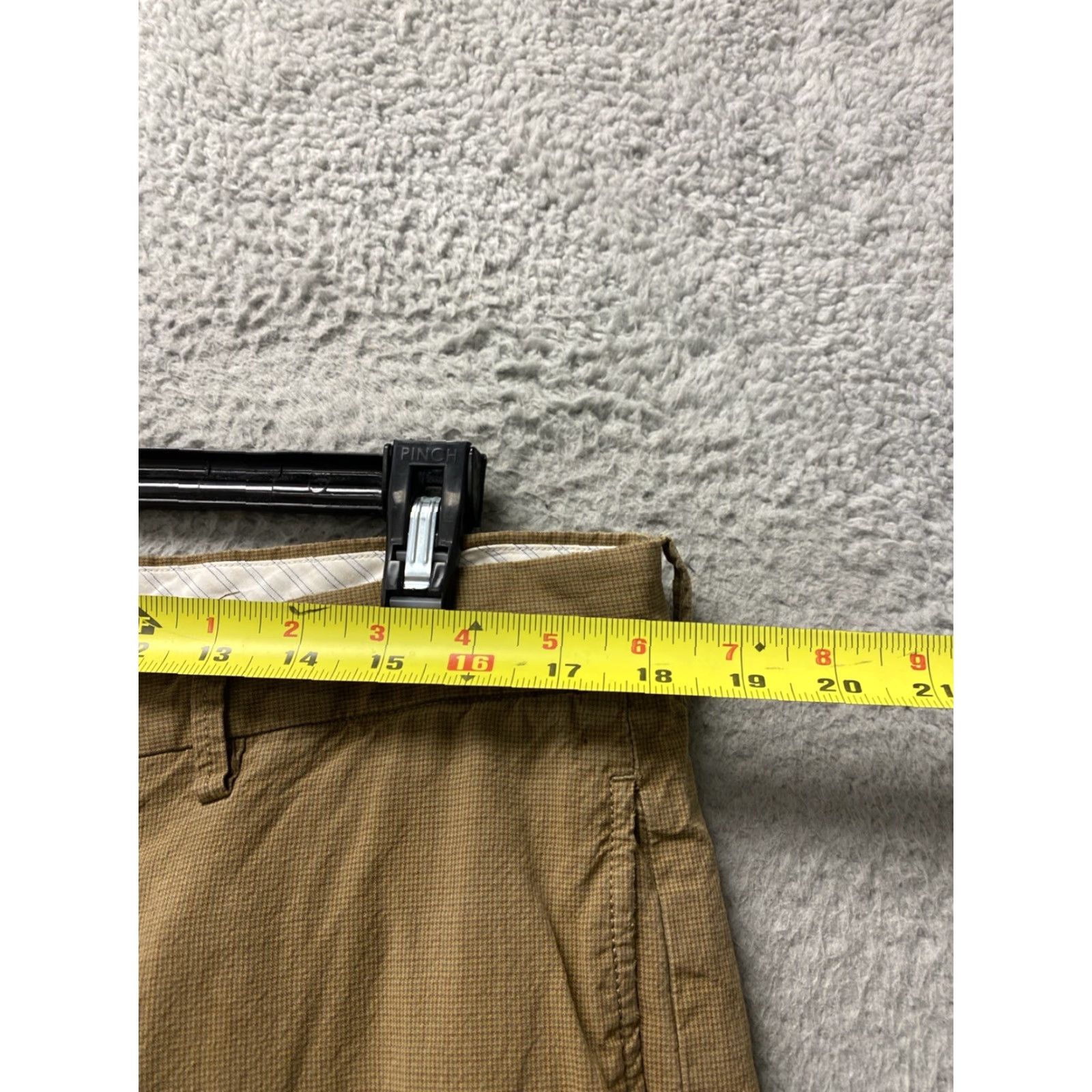 Gap GAP Pants Mens Size 36x32 Light Brown Relaxed Straight Twill Chino /0233 Casual Travel Size US 36 / EU 52 - 3 Thumbnail