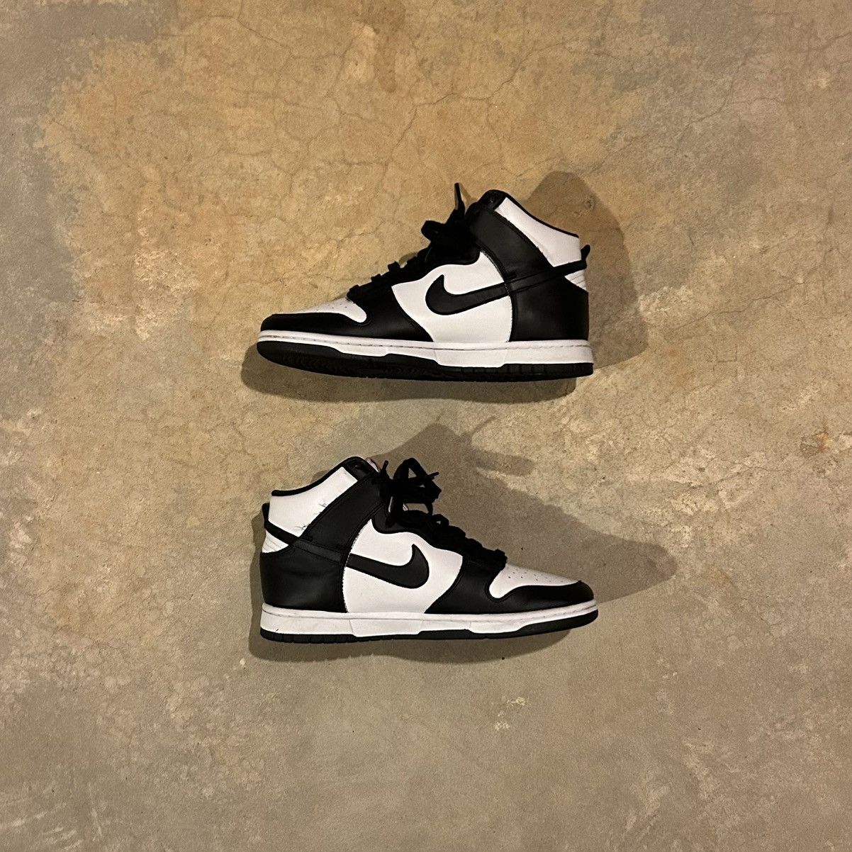 Japanese Brand × Nike Nike Dunk High Panda Black/White 2021 US 8.5 Size US 8.5 / EU 41-42 - 2 Thumbnail