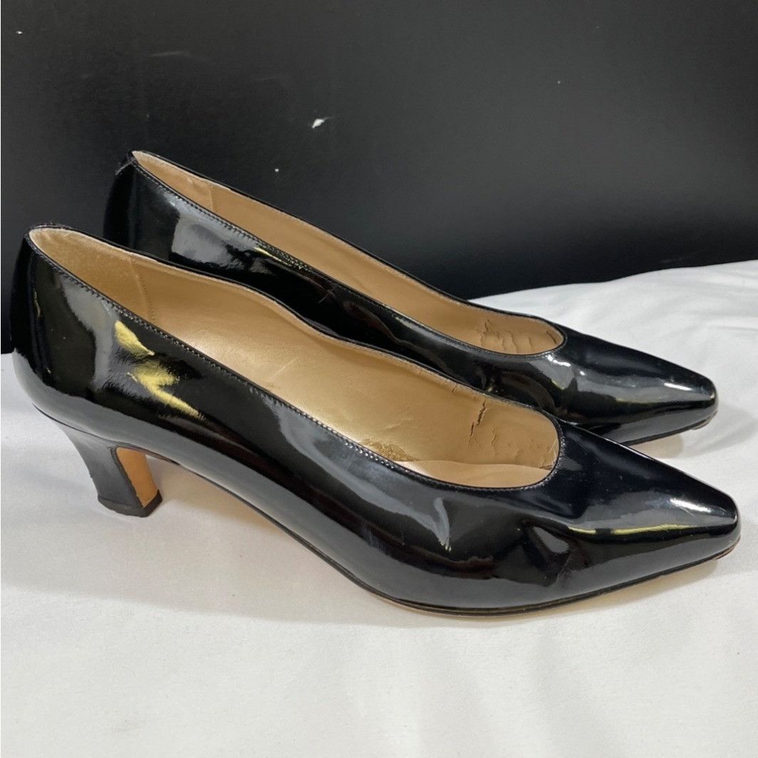 VANELI Vaneli Women's Black Pointed Toe Shoes/Heels Size 7.5W SKU 5 Size US 7.5 / IT 37.5 - 1 Thumbnail