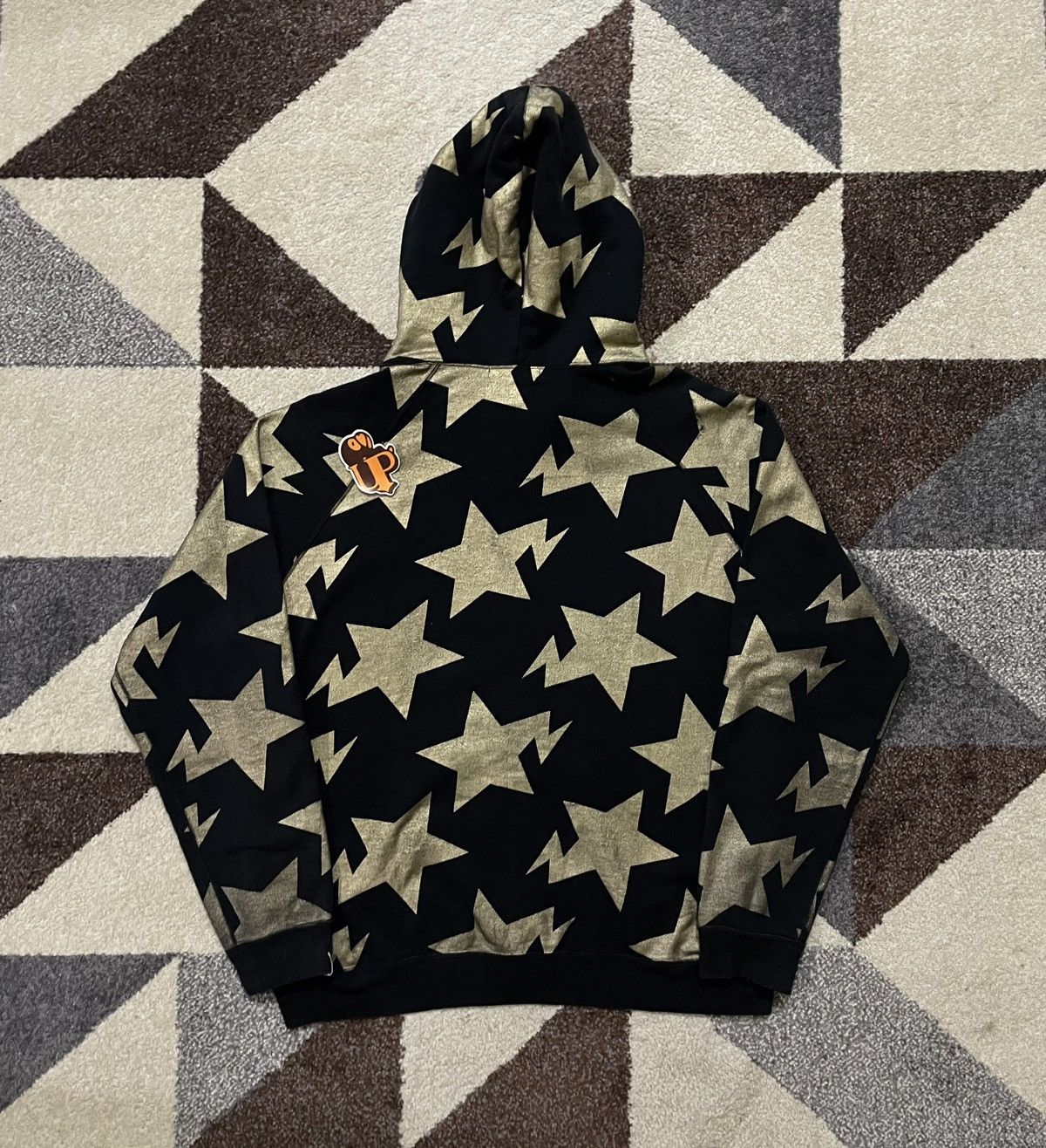 Bape OG Bape Bapesta Fullzip Hoodie Black Gold Size US L / EU 52-54 / 3 - 5 Thumbnail