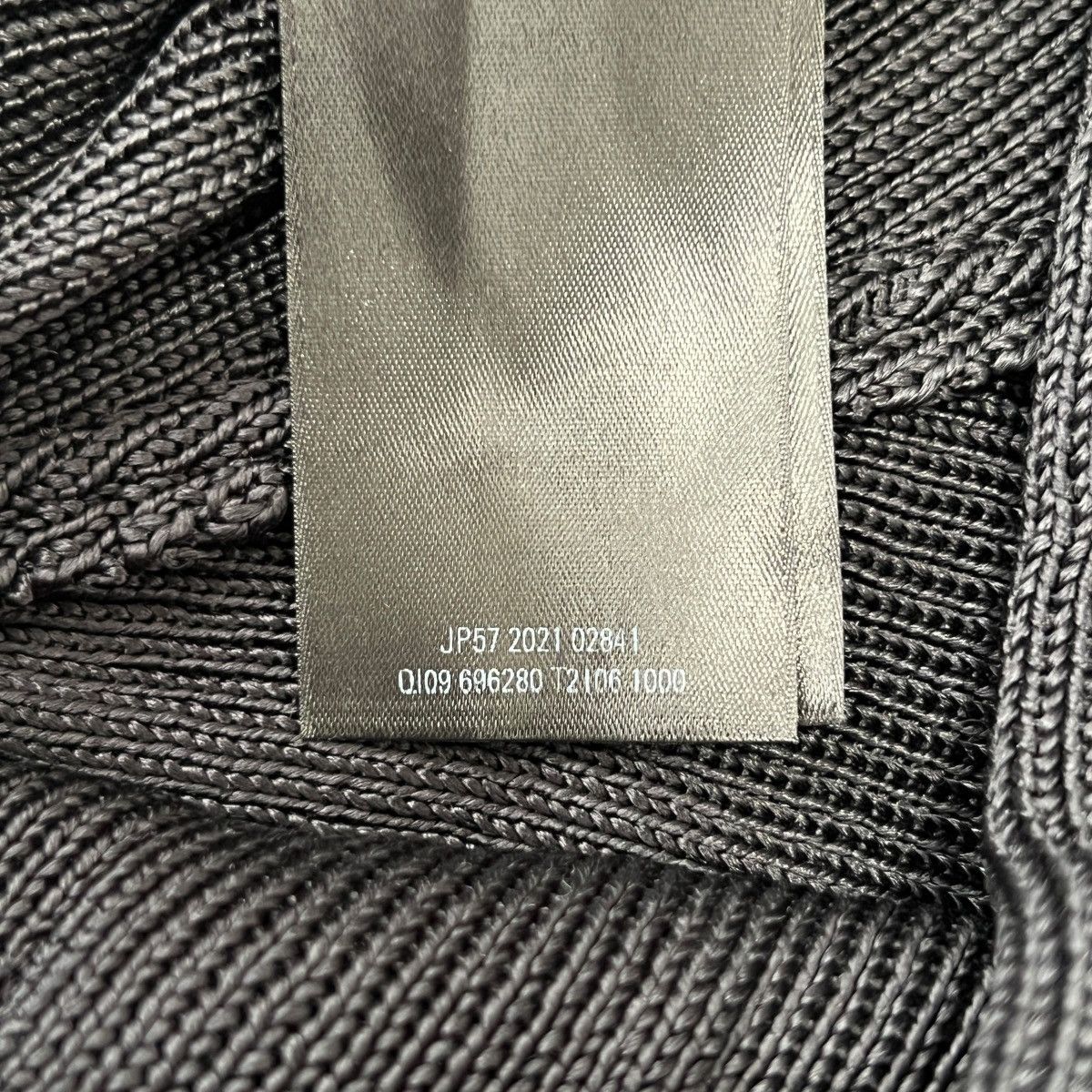 Balenciaga BALENCIAGA 2022SS Silk Ribs Knit Large Baggy Pants Size US 29 - 8 Thumbnail