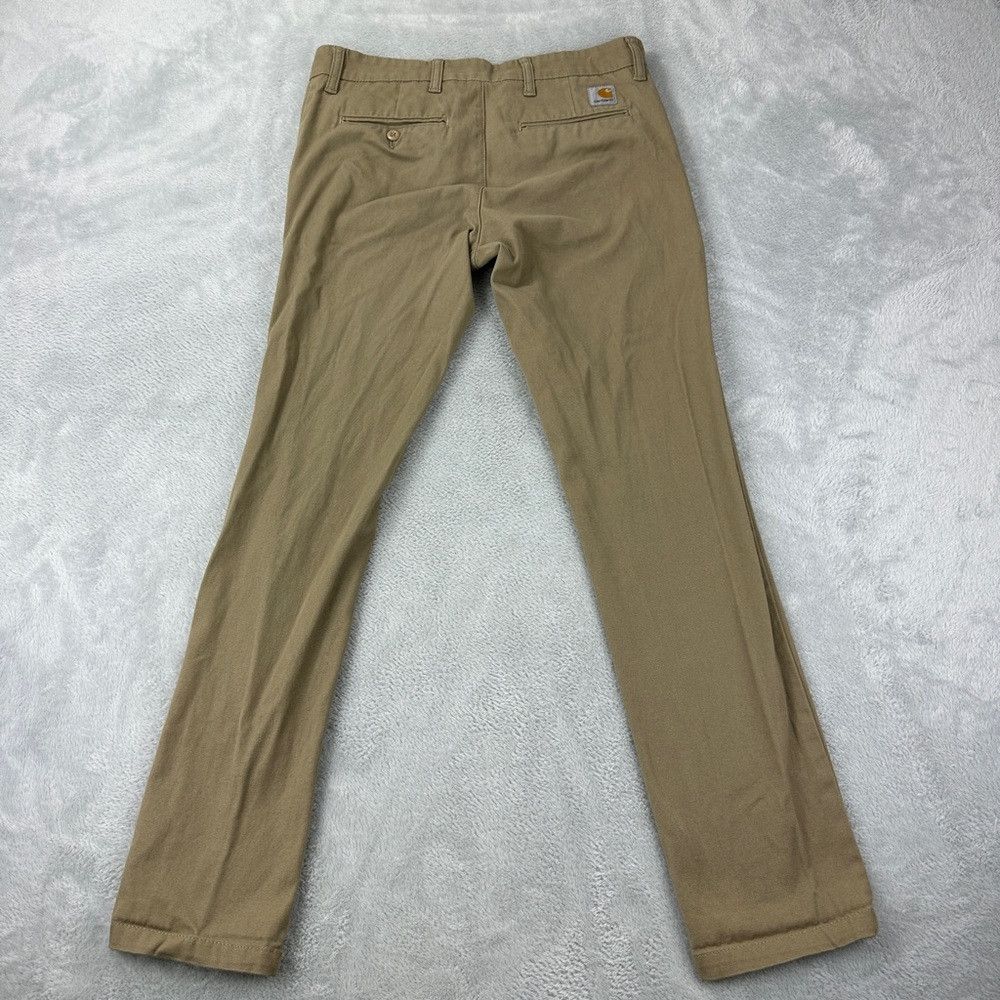 Carhartt Carhartt Sid Pant Tan Slim Pants Men’s Size 31 x 32 Size US 31 - 4 Thumbnail