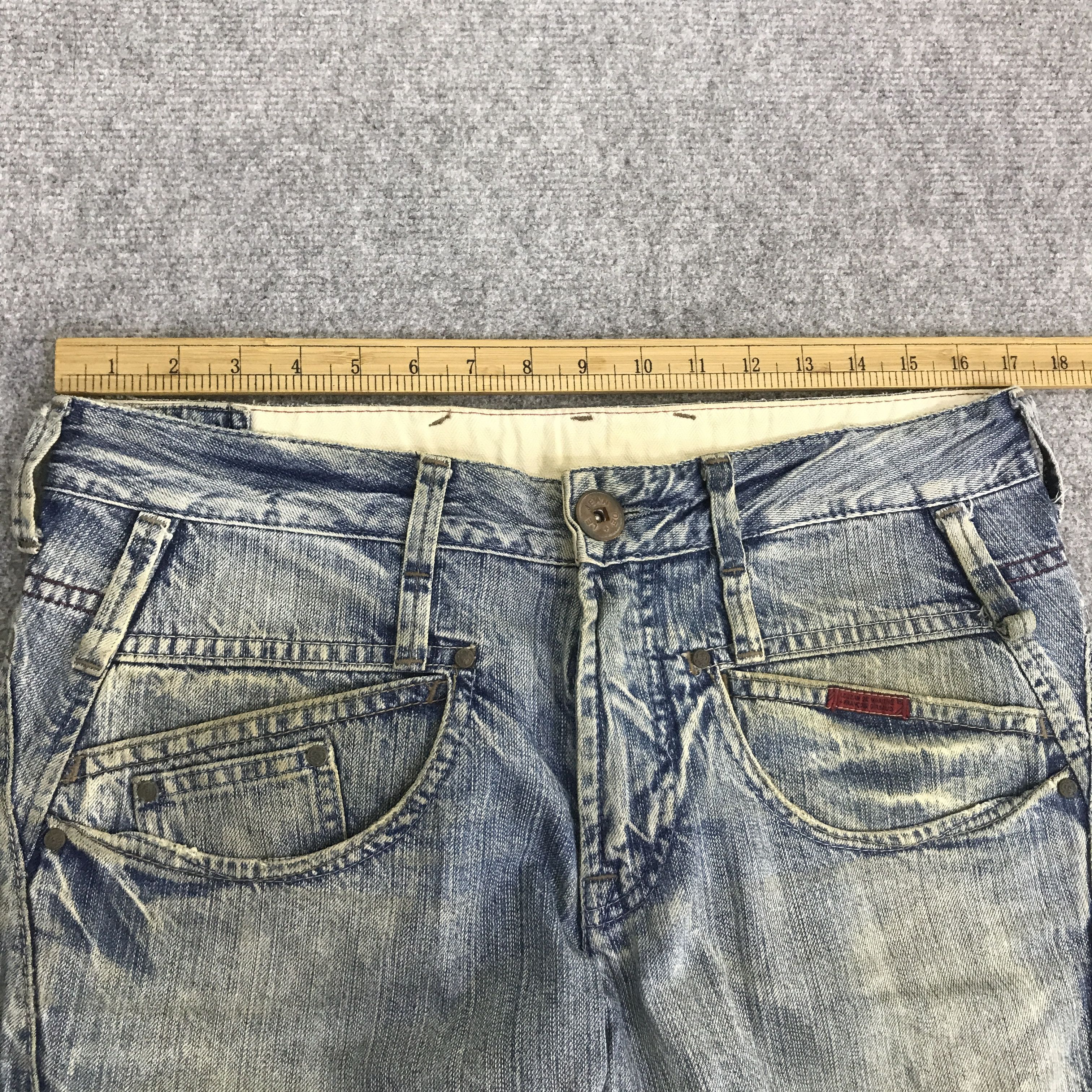 Marithe + Francois Girbaud LE JEAN DE DENIM K118B19 Size US 33 - 8 Thumbnail