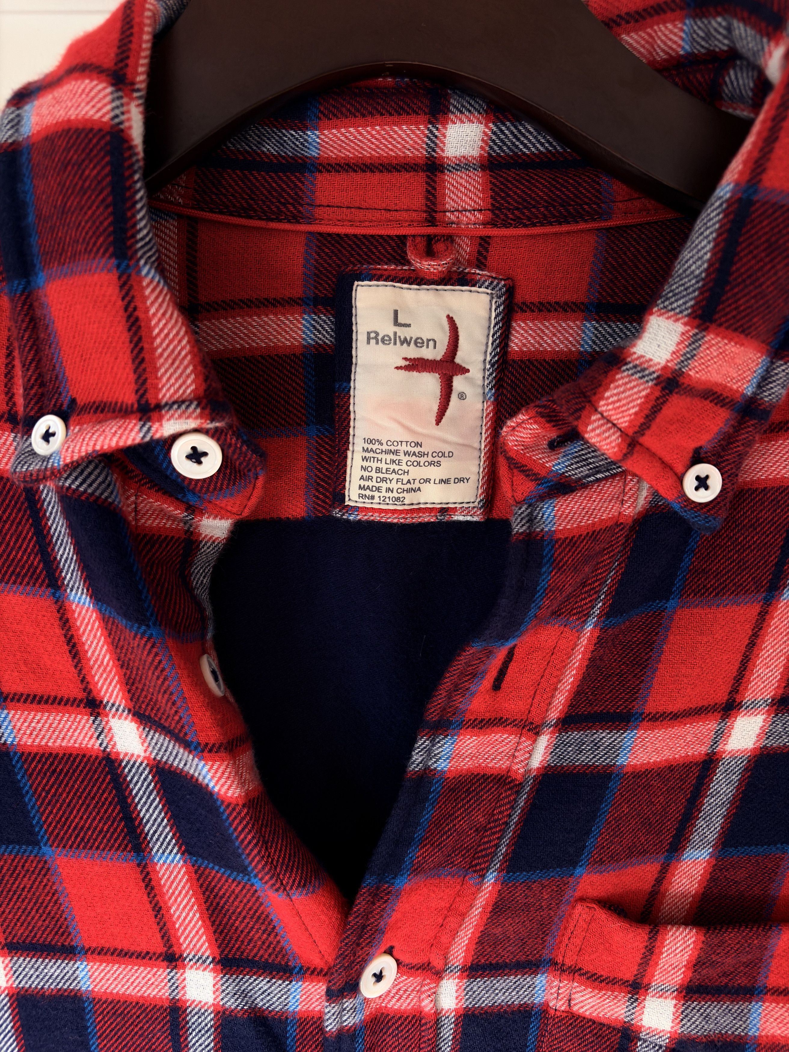 Relwen Flannel Shirt | Relwen Size US L / EU 52-54 / 3 - 2 Thumbnail