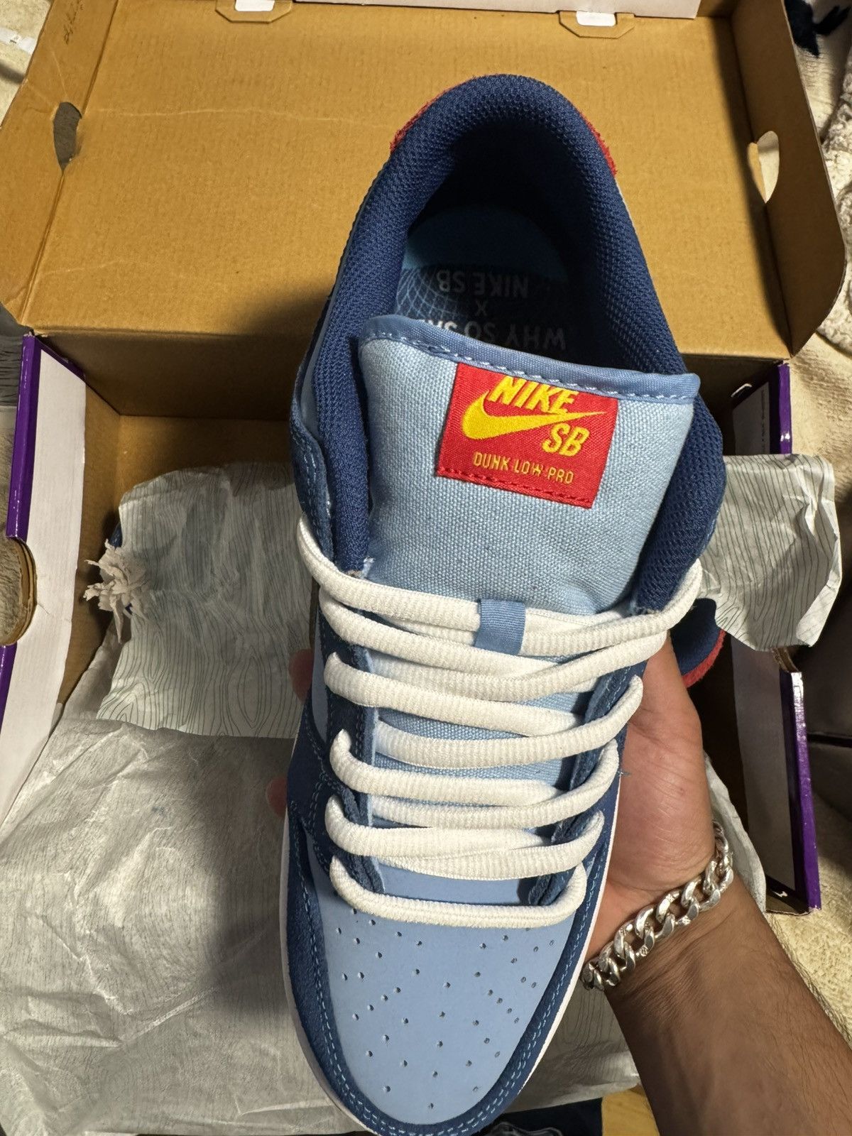 Nike Nike SB Dunk Low “Why So Sad?” – Worn Once Size US 11 / EU 44 - 4 Thumbnail