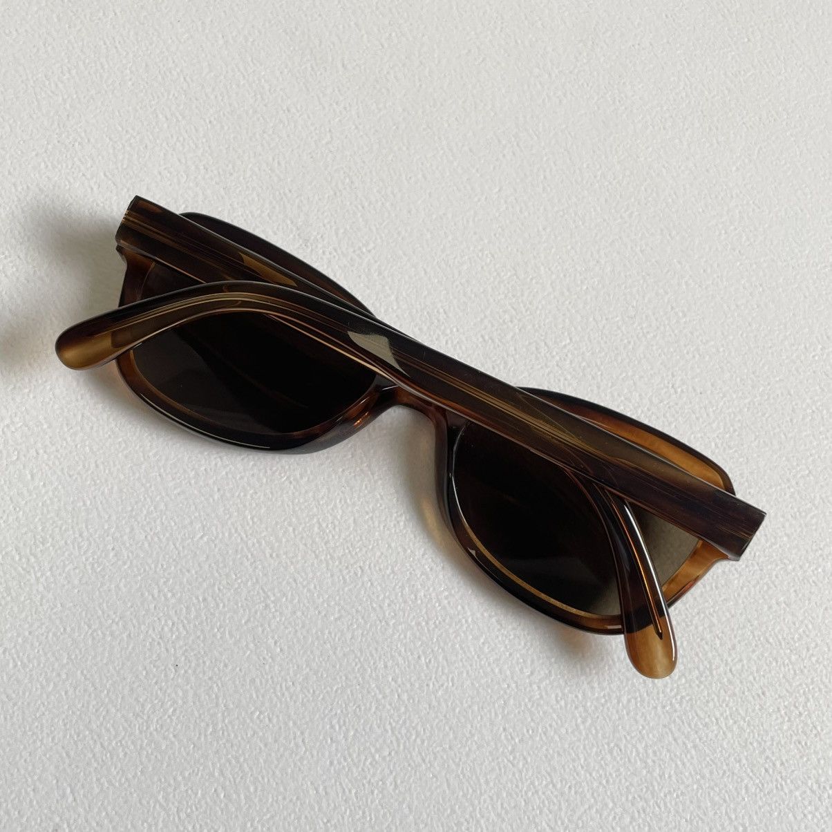 Cutler and Gross ‘Tiger Stripe’ Tortoiseshell Vintage Sunglasses Size ONE SIZE - 9 Thumbnail