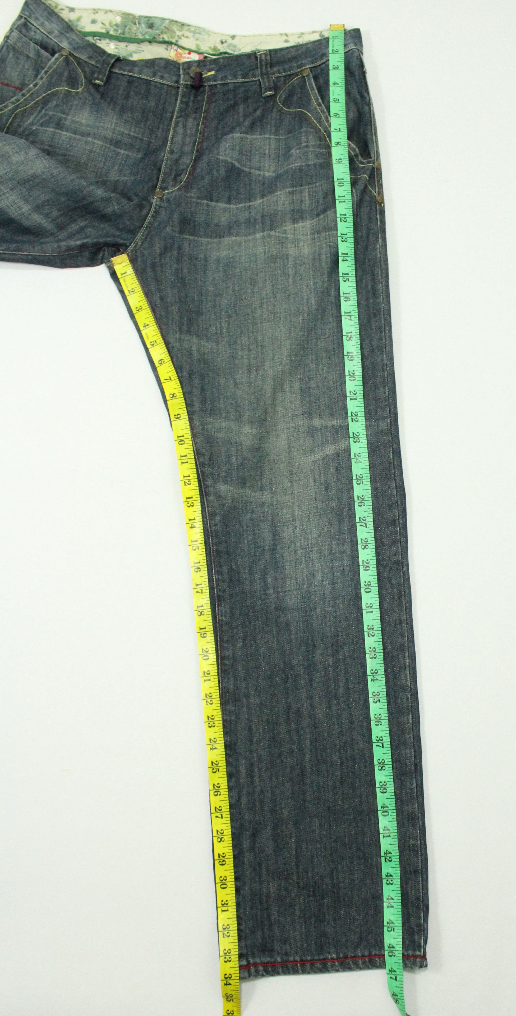 Artful Dodger ARTFUL DODGER Denim Printed Embroidered Motif Size US 38 / EU 54 - 20 Thumbnail
