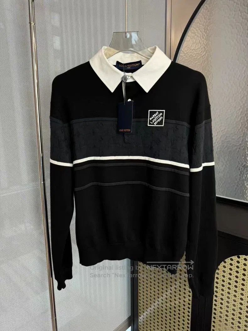 Louis Vuitton Louis Vuitton SS25 Long Sleeve Polo. Size US XS / EU 42 / 0 - 1 Thumbnail