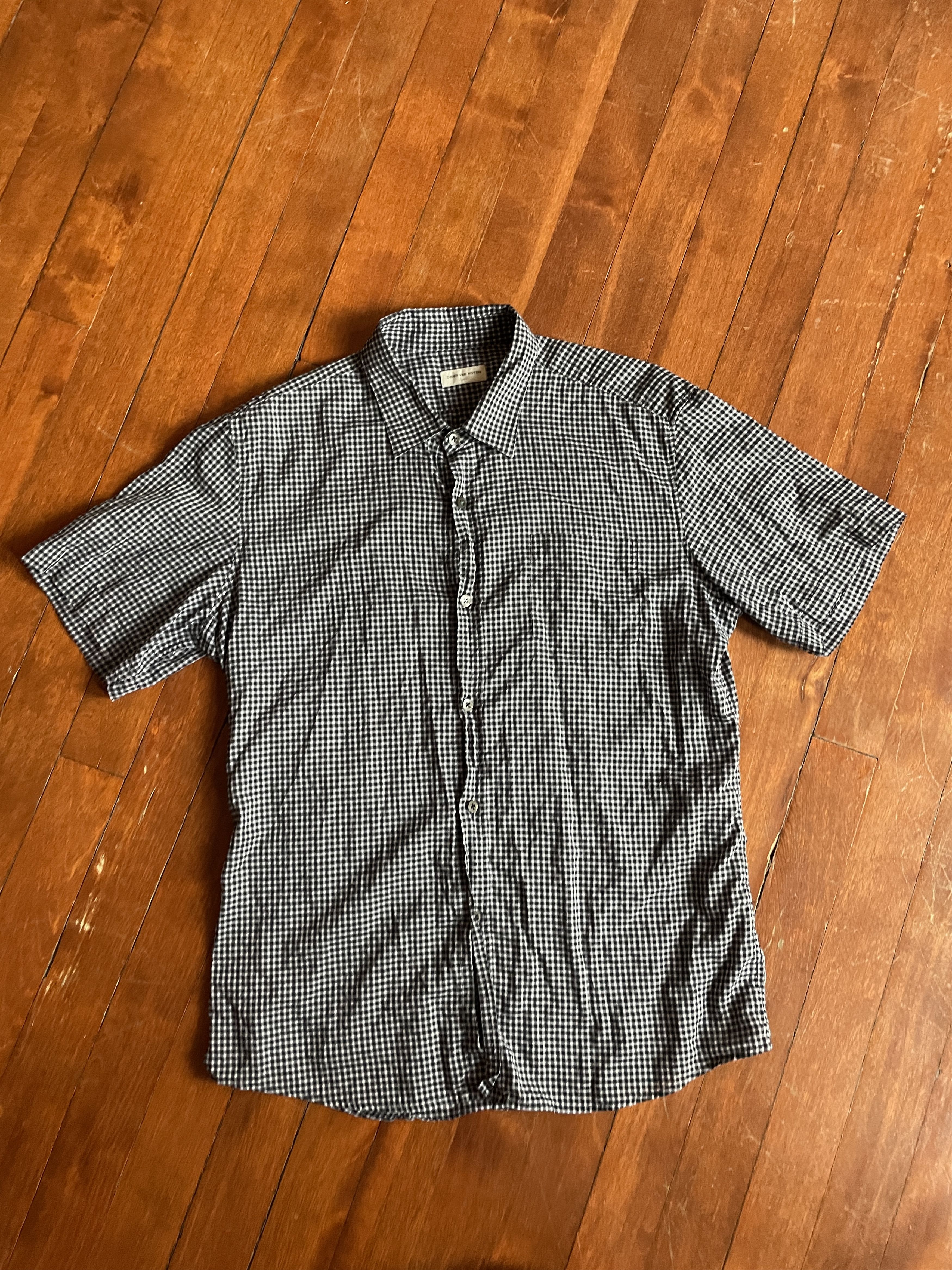 Dries Van Noten Dries Van Noten checkered short sleeve shirt Size US M / EU 48-50 / 2 - 1 Thumbnail