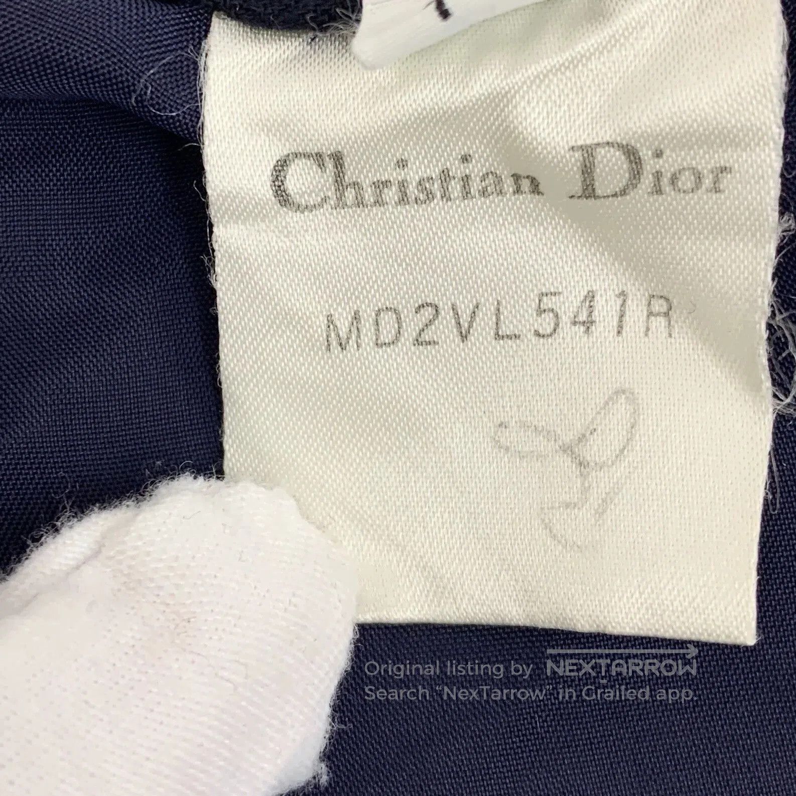 Dior dior navy wool casual skirt size l. Size US 28 / EU 44 - 5 Thumbnail