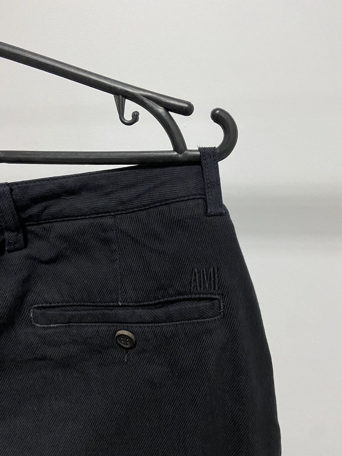 AMI × Vintage Ami pants trousers vintage logo Size US 29 - 3 Thumbnail