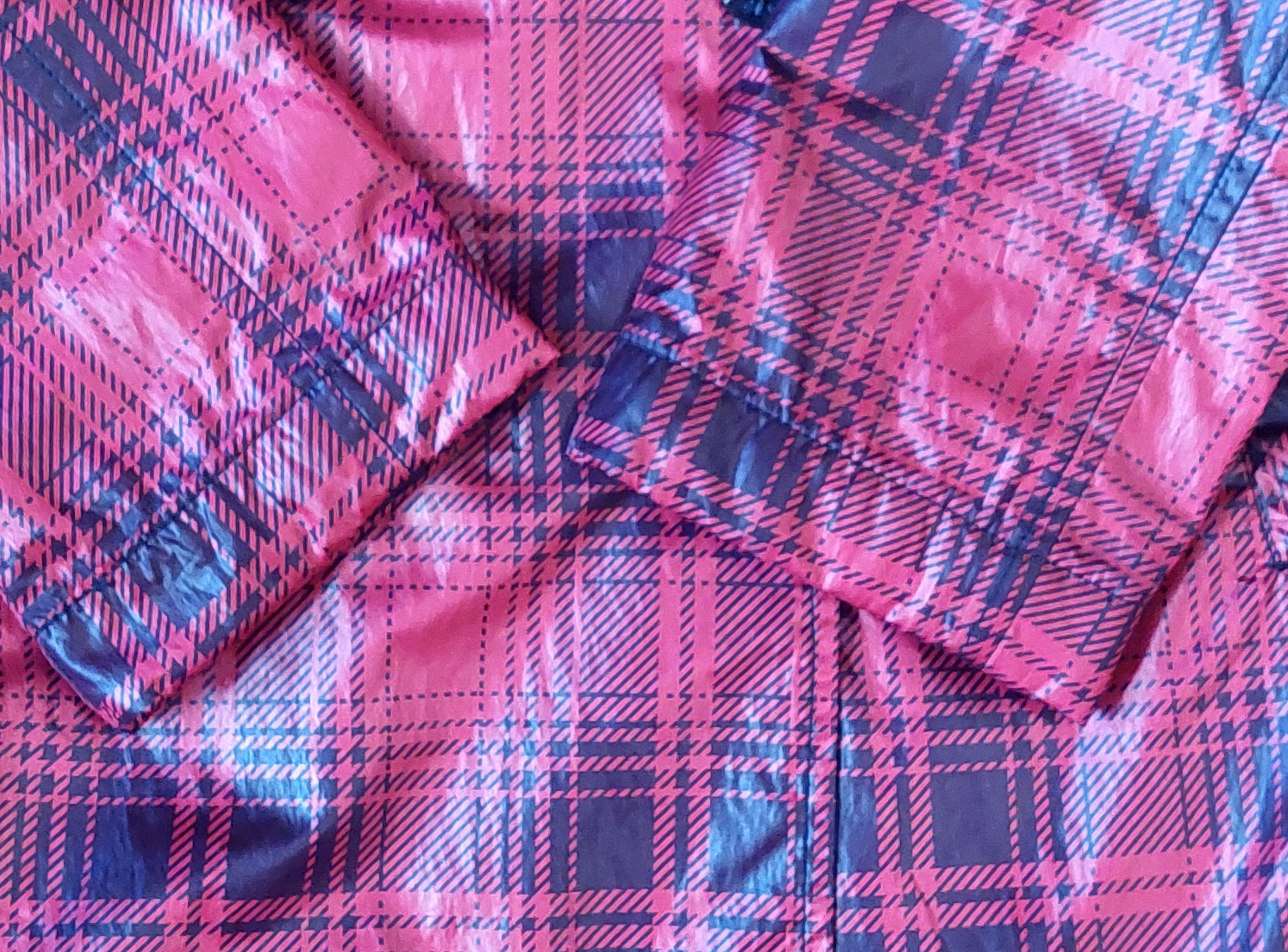 Love Moschino Love Moschino Red Tartan Rain Trench Coat Size IT 40 US 4 Size S / US 4 / IT 40 - 10 Thumbnail