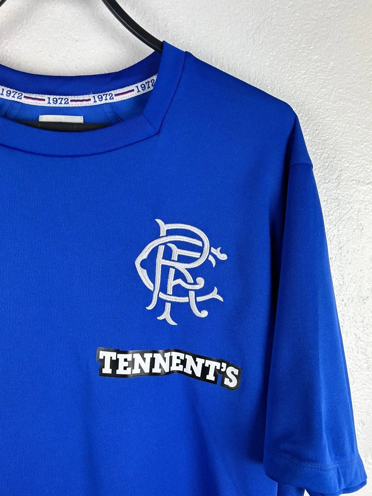 Umbro Vintage Umbro Glasgow Rangers 2012/13 Home Kit Soccer Jersey Size US XL / EU 56 / 4 - 2 Thumbnail