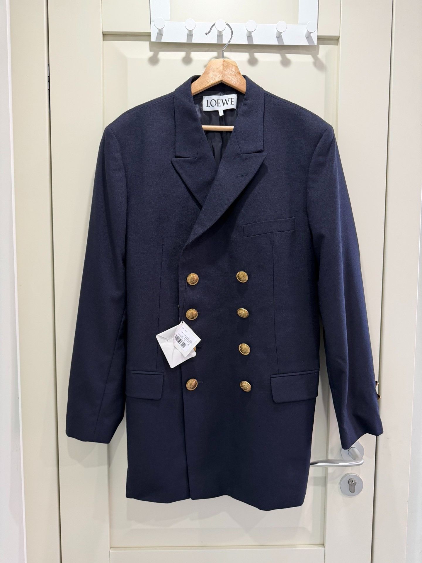 Loewe Loewe Men's Double-Breasted Trench Size US S / EU 44-46 / 1 - 1 Thumbnail