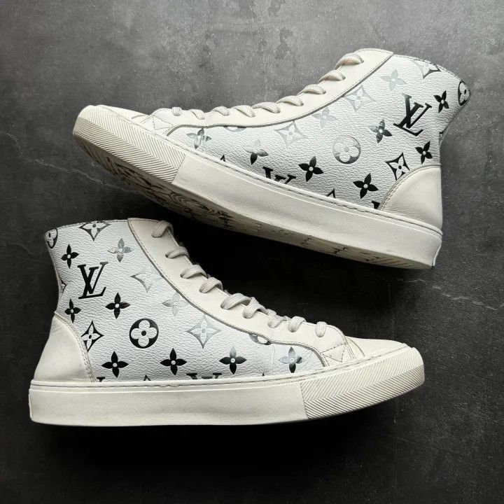 Louis Vuitton Louis Vuitton Tattoo High-Top Casual Sneakers -2508 Size US 8.5 / EU 41-42 - 6 Thumbnail