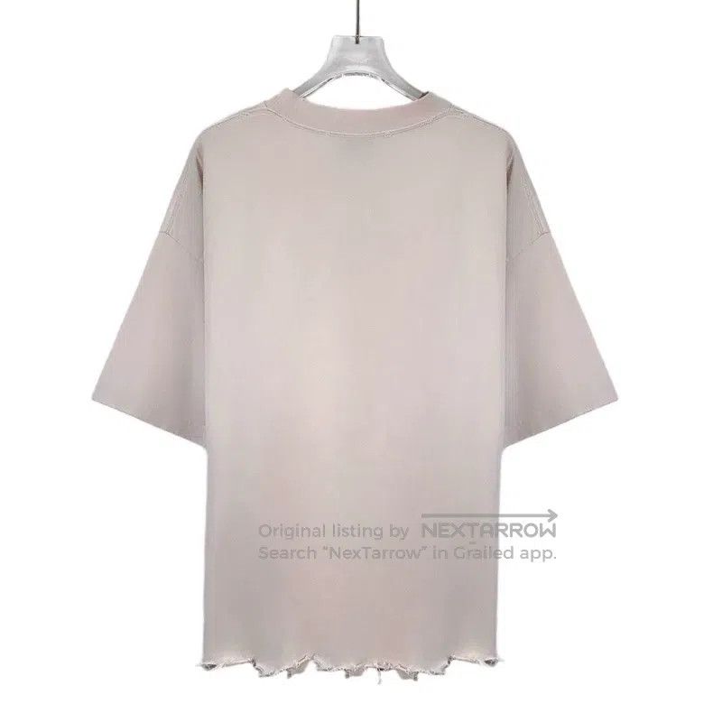 Balenciaga Balenciaga Apricot Pink Logo Letter Embroidered Cotton Rou Size US M / EU 48-50 / 2 - 2 Thumbnail