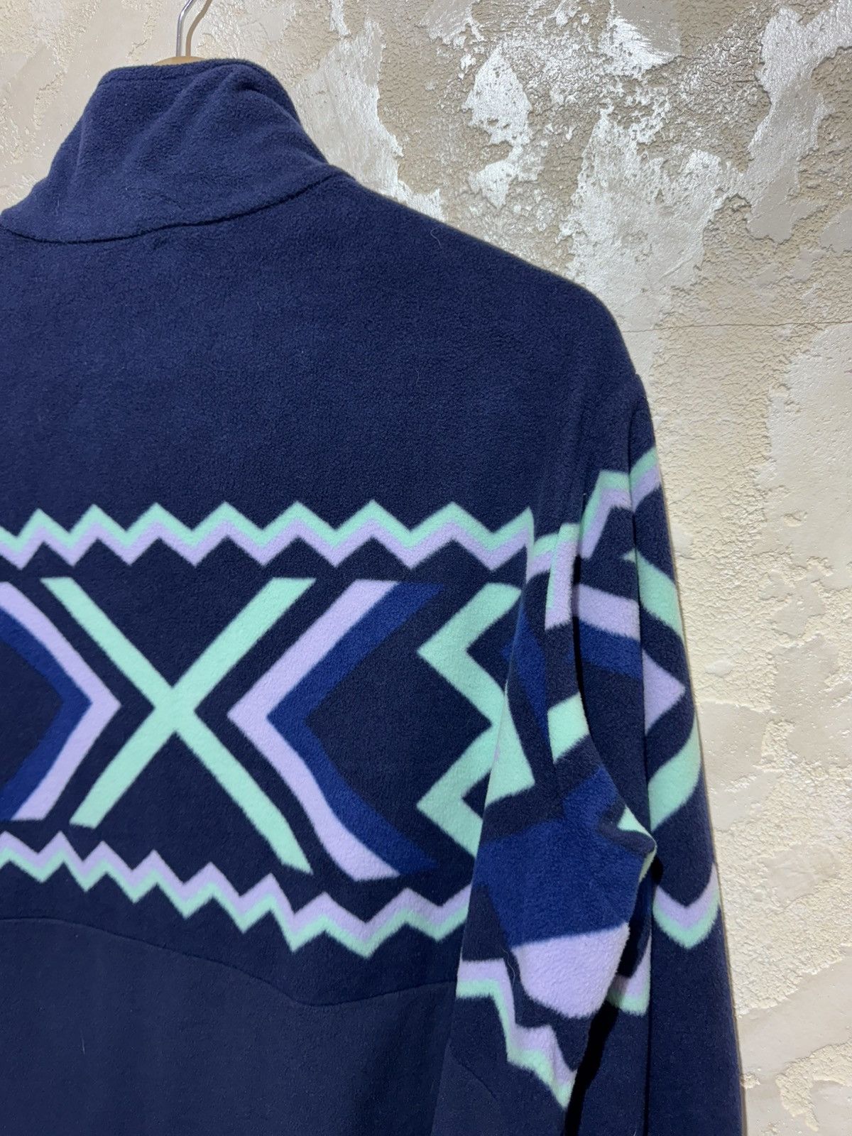 Berghaus × Vintage Berghaus Unisex Prims Printed Trango Half Zip Fleece Size US XL / EU 56 / 4 - 12 Thumbnail