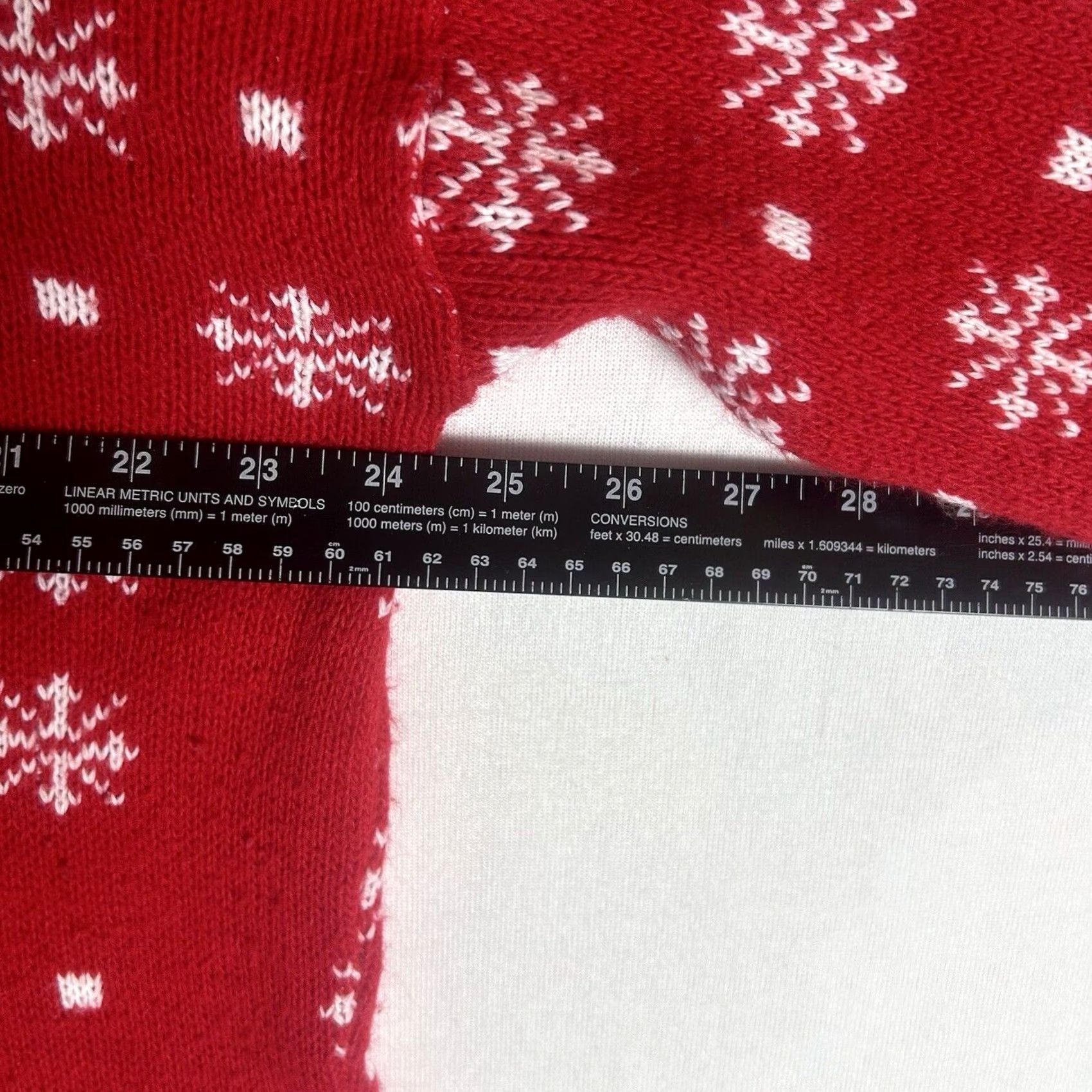 ESPIRIT VTG Ugly Christmas Sweater Womens 1X Red Snowman 80's 90's Holiday Spirit Casual Knit Pullover Graphic Print Size XL / US 12-14 / IT 48-50 - 7 Thumbnail