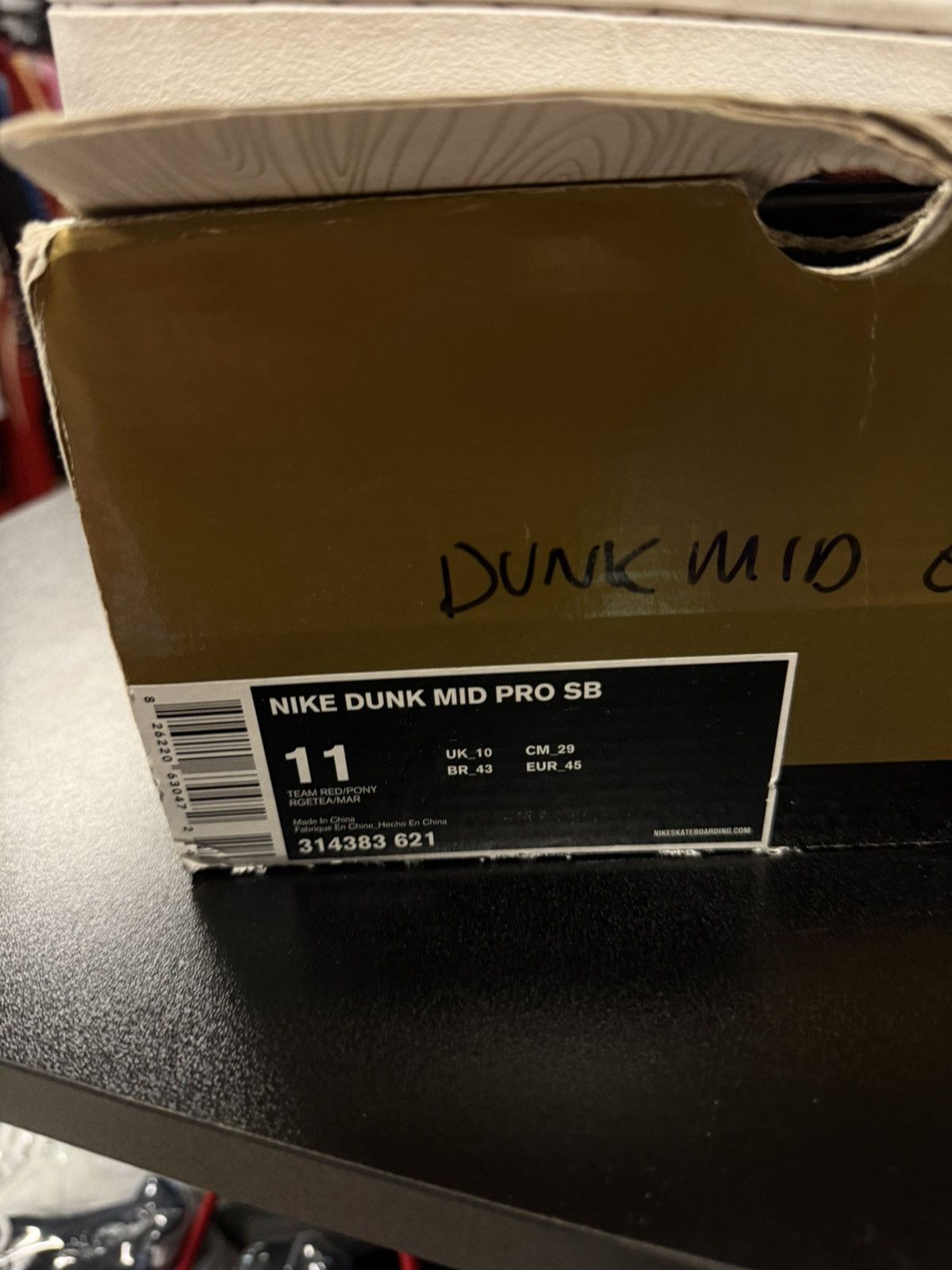 Nike Nike SB Mid Top Team Red Pony 2008 Size 11 Size US 11 / EU 44 - 14 Thumbnail