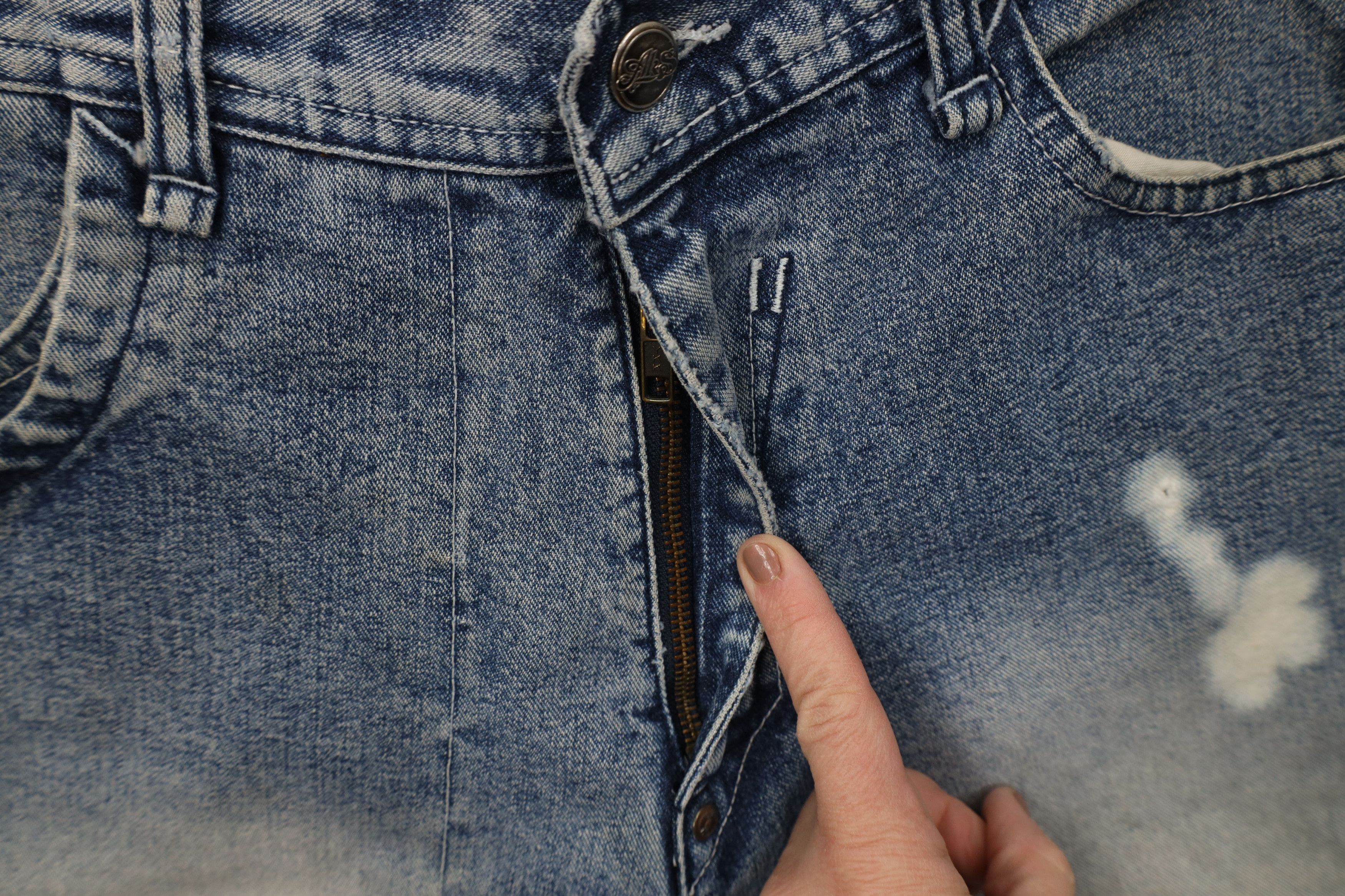 Vintage Vintage 90s Y2K Streetwear Baggy Wide Leg Denim Jeans Size US 34 / EU 50 - 8 Thumbnail