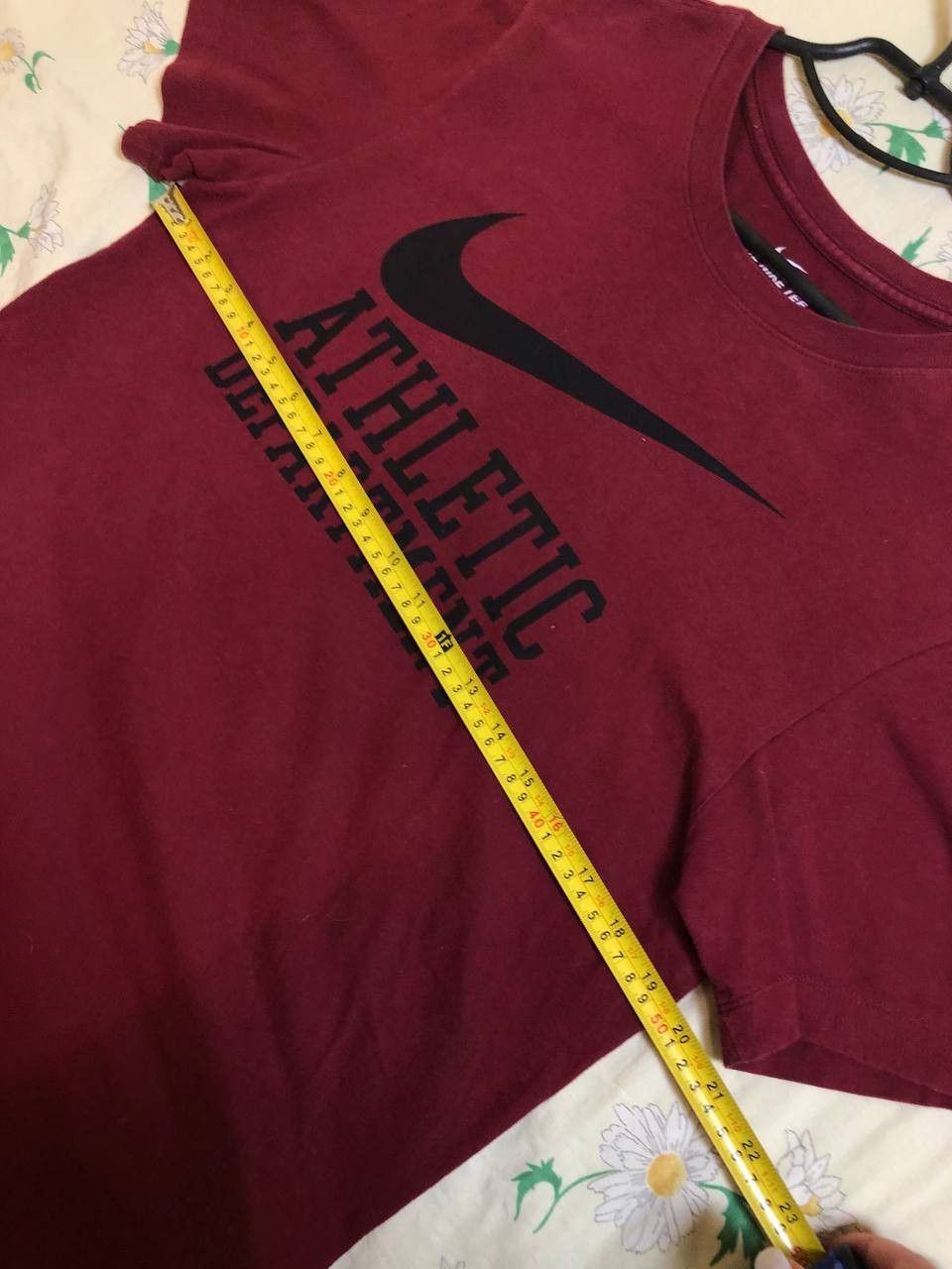 Nike Vintage T-Shirt big print red Nike crazy Y2K Size US S / EU 44-46 / 1 - 8 Thumbnail