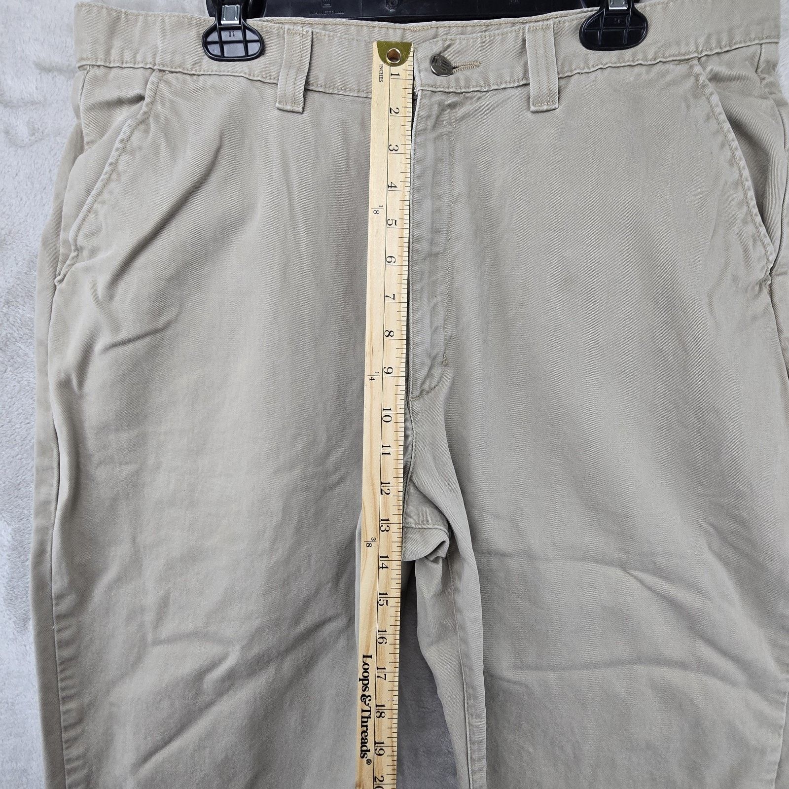 Levi's Vintage Levis L2 Khaki Pants Mens 38x30 (Fits 38x27) Baggy Size US 38 / EU 54 - 13 Thumbnail