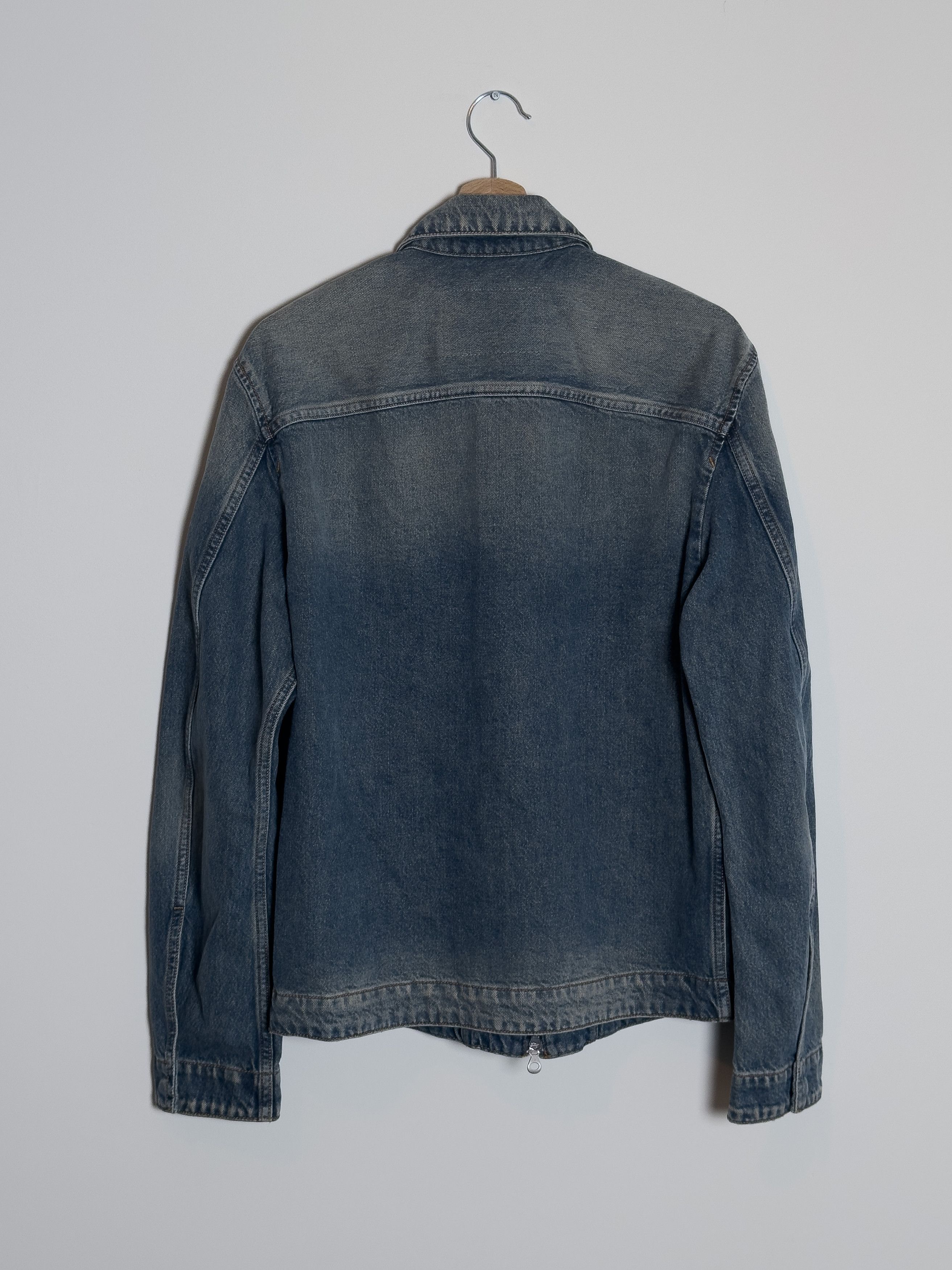 Diesel Denim blouson jacket with dirt wash Size US M / EU 48-50 / 2 - 2 Thumbnail