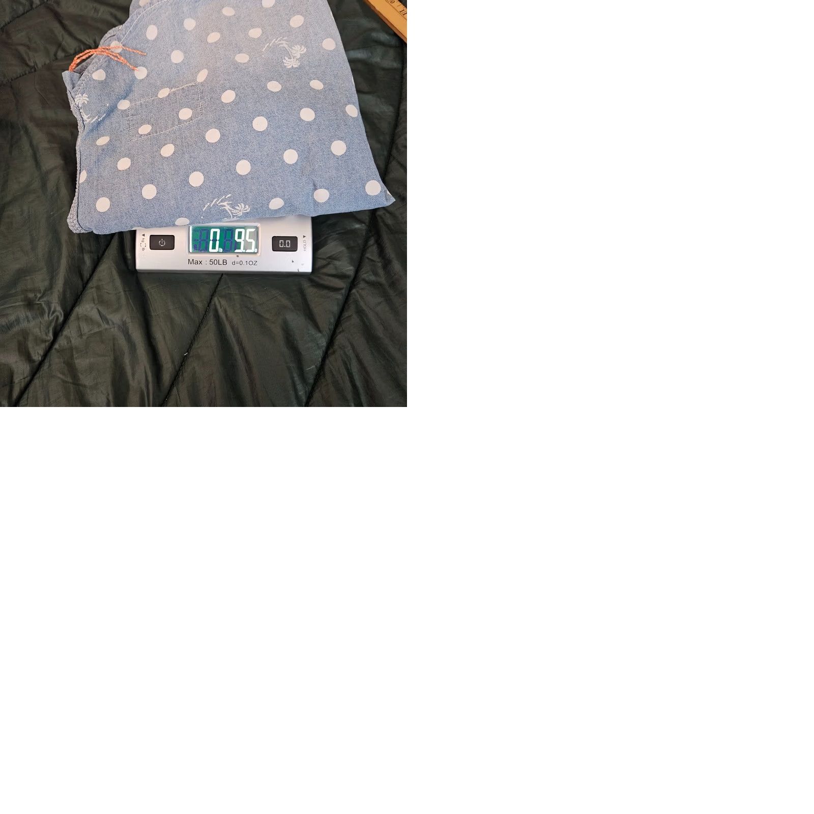 Vintage Tobila Shirt Women’s Polka Dot Chambray Button Front Long Sleeve XS Blue Regular Size XS / US 0-2 / IT 36-38 - 9 Thumbnail