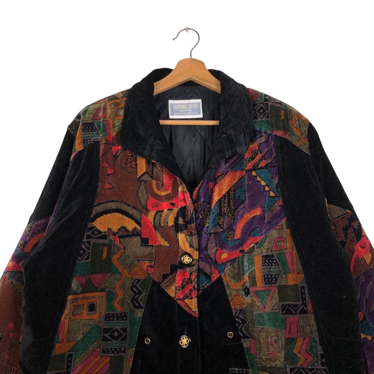 Japanese Brand 📌Vintage Button Chore Jacket Navajo Design Sophiscated Size US M / EU 48-50 / 2 - 4 Thumbnail