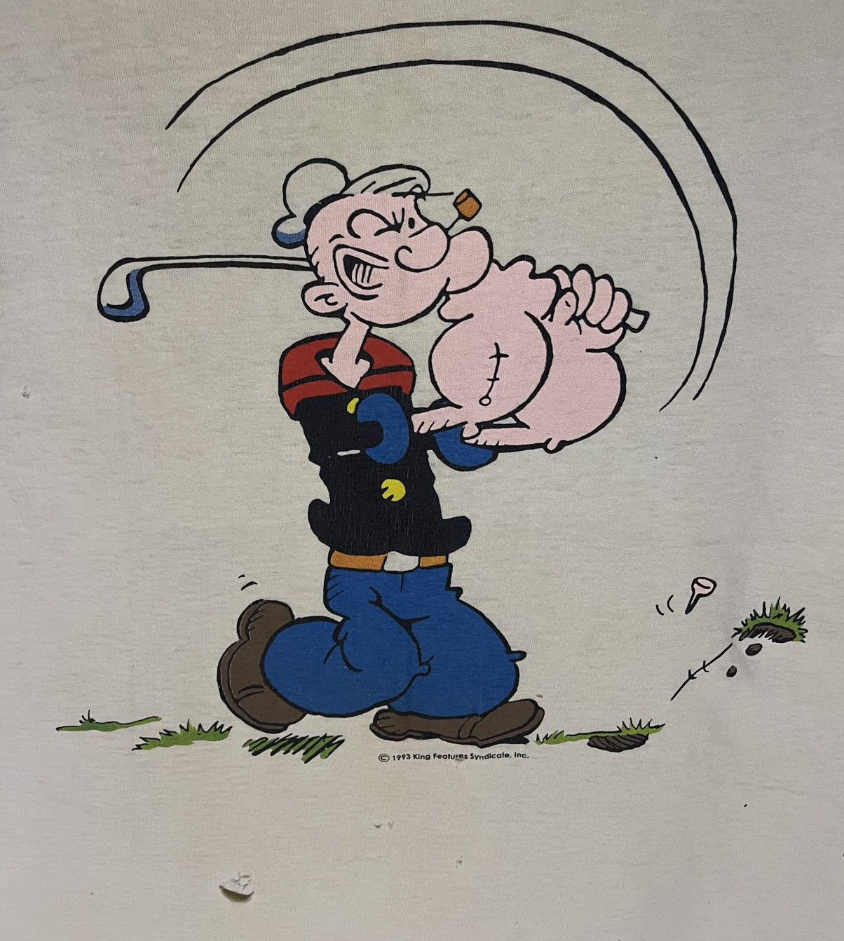 Vintage RARE VINTAGE 90s POPEYE BRUTUS Size US M / EU 48-50 / 2 - 9 Thumbnail