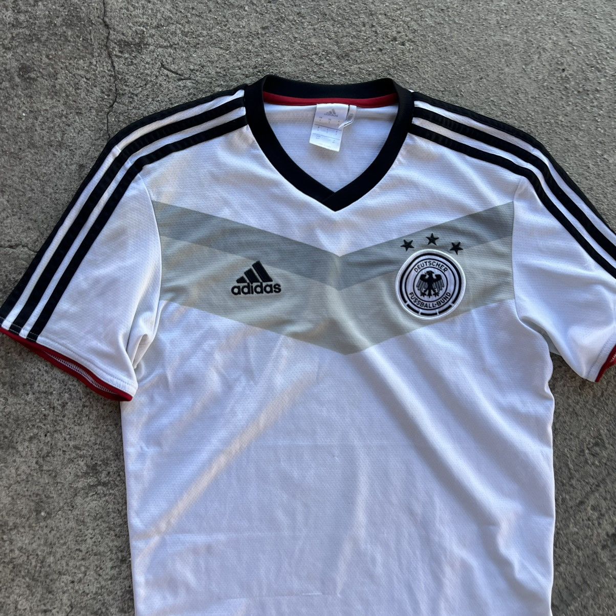 Adidas × Vintage Vintage Adidas Germany Soccer Jersey Blokecore Rare Style L Size US M / EU 48-50 / 2 - 3 Thumbnail