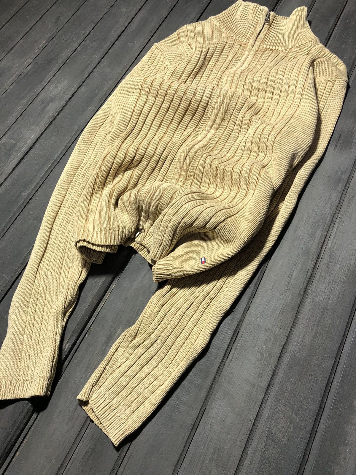 Hysteric Glamour × Junya Watanabe × Yohji Yamamoto Vintage Hysteric Glamour Kapital Style Sweater Hoodie 90s Size US L / EU 52-54 / 3 - 2 Thumbnail