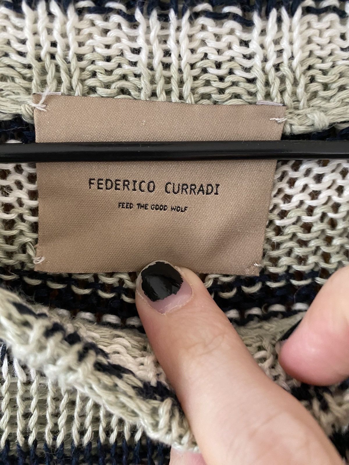 Federico Curradi Frederico Curradi Knitted Sweatshirt Size US S / EU 44-46 / 1 - 3 Thumbnail