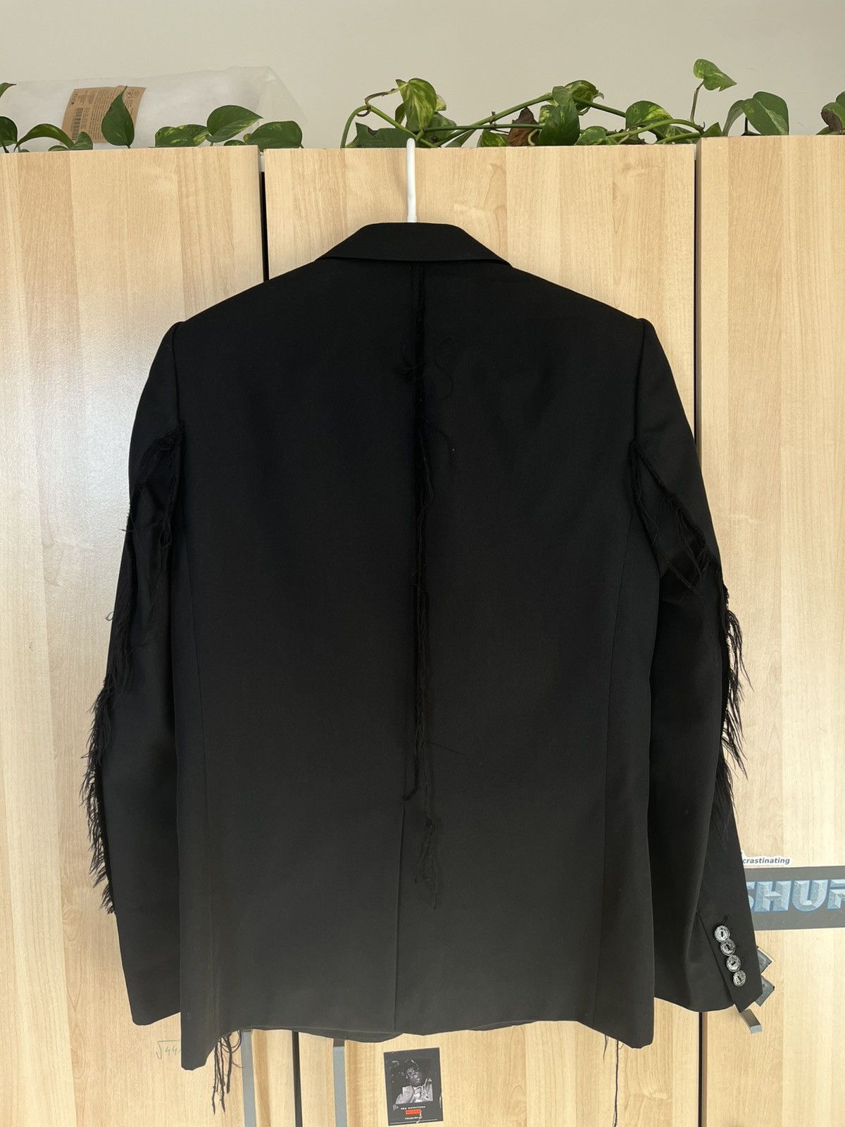 Number (N)ine Number (N)ine SS06 frayed blazer Size 38R - 6 Thumbnail